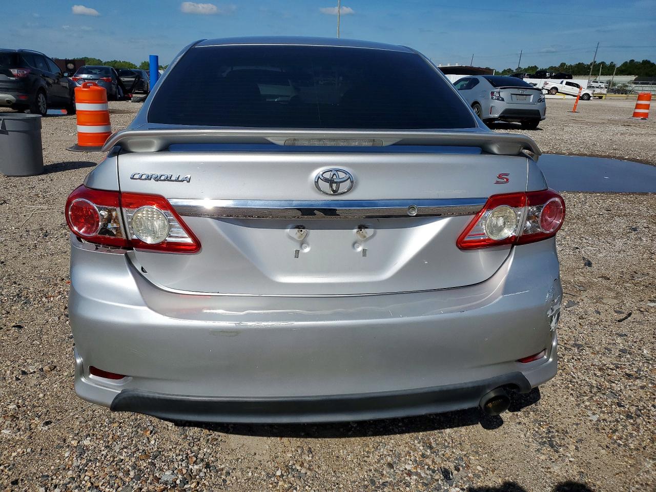 2012 Toyota Corolla S Silver vin: 5YFBU4EE6CP035127