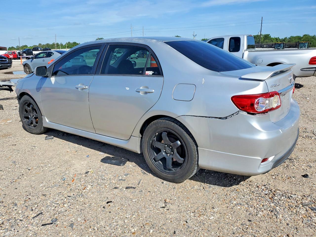 2012 Toyota Corolla S Silver vin: 5YFBU4EE6CP035127