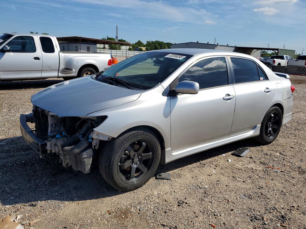 2012 Toyota Corolla S Silver vin: 5YFBU4EE6CP035127