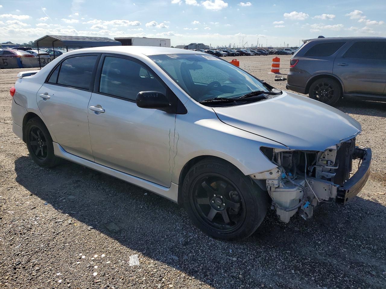2012 Toyota Corolla S Silver vin: 5YFBU4EE6CP035127