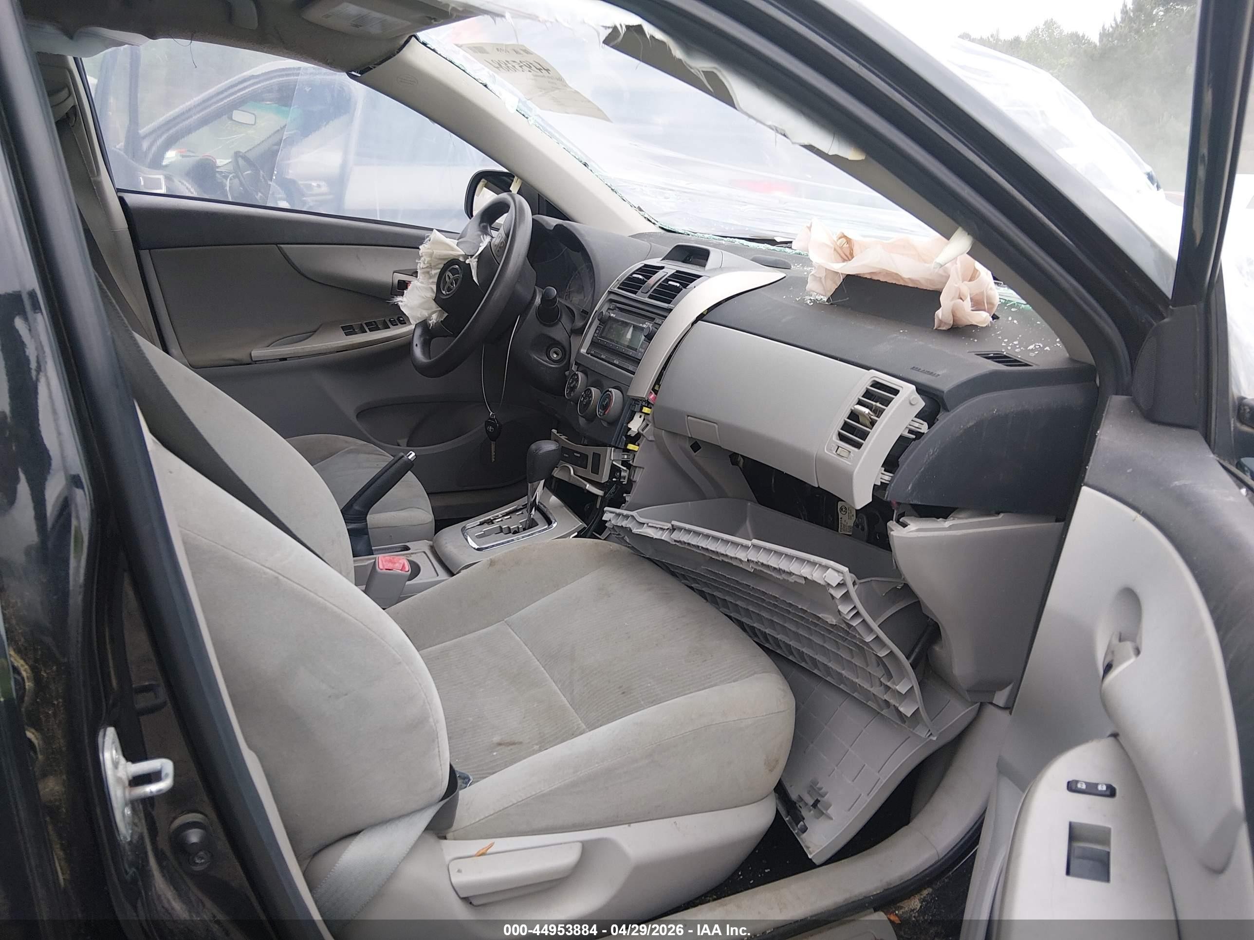 2012 Toyota Corolla Le Black vin: 5YFBU4EE6CP045236