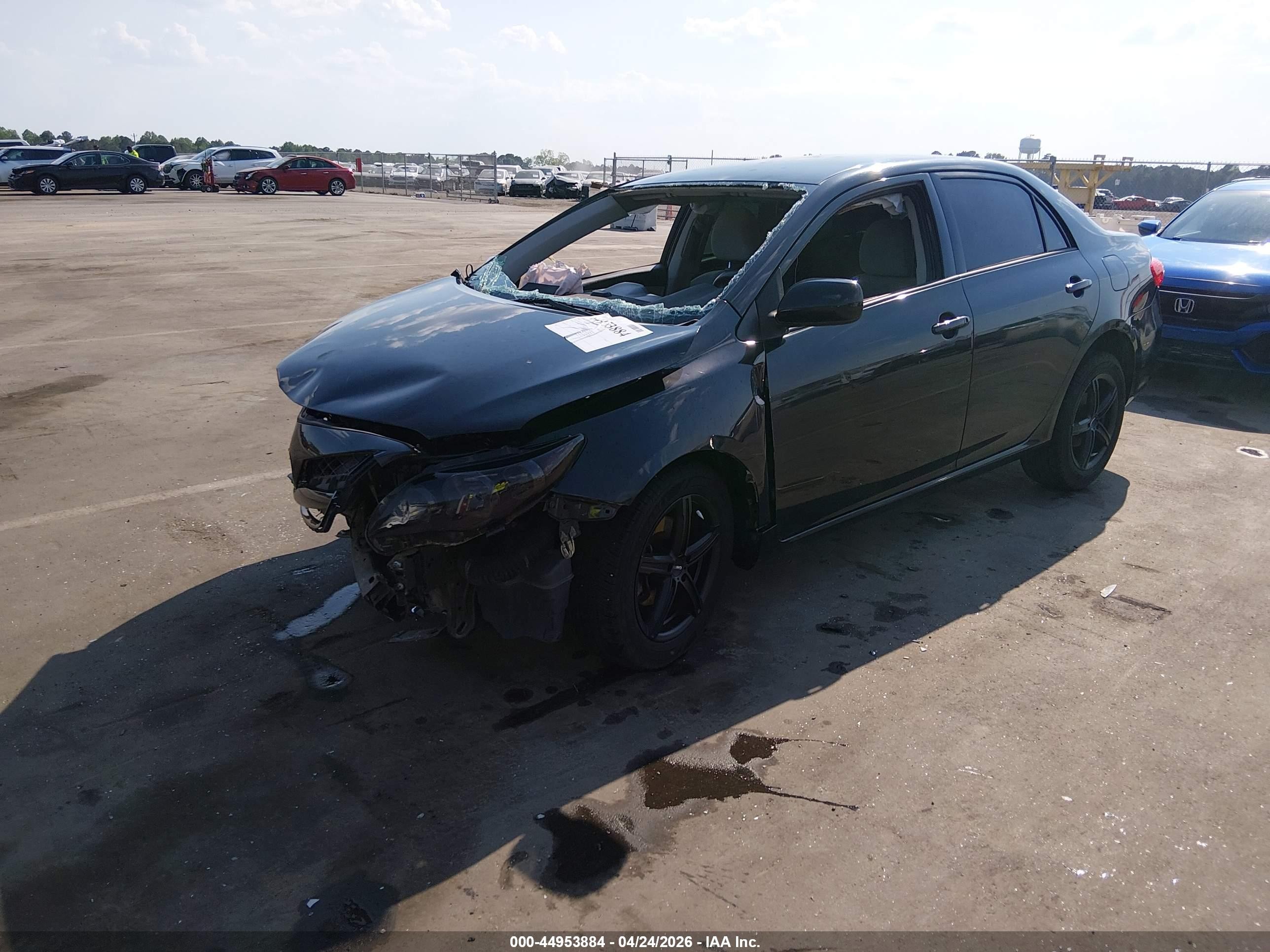 2012 Toyota Corolla Le Black vin: 5YFBU4EE6CP045236