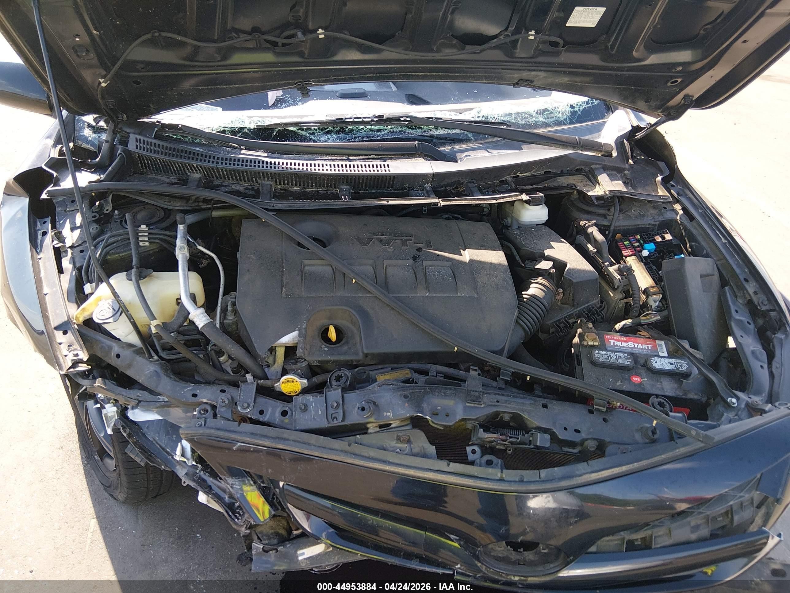 2012 Toyota Corolla Le Black vin: 5YFBU4EE6CP045236