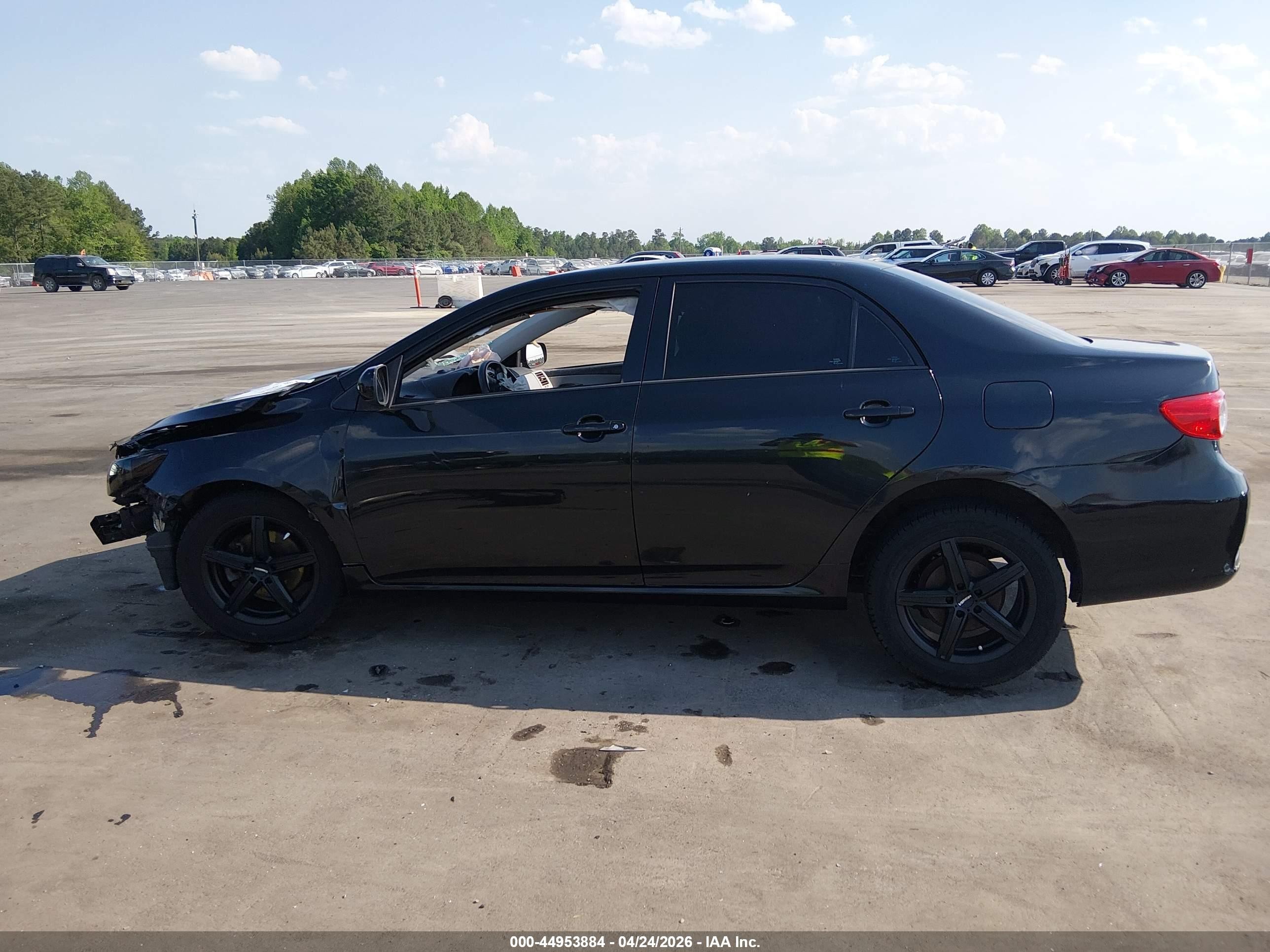 2012 Toyota Corolla Le Black vin: 5YFBU4EE6CP045236