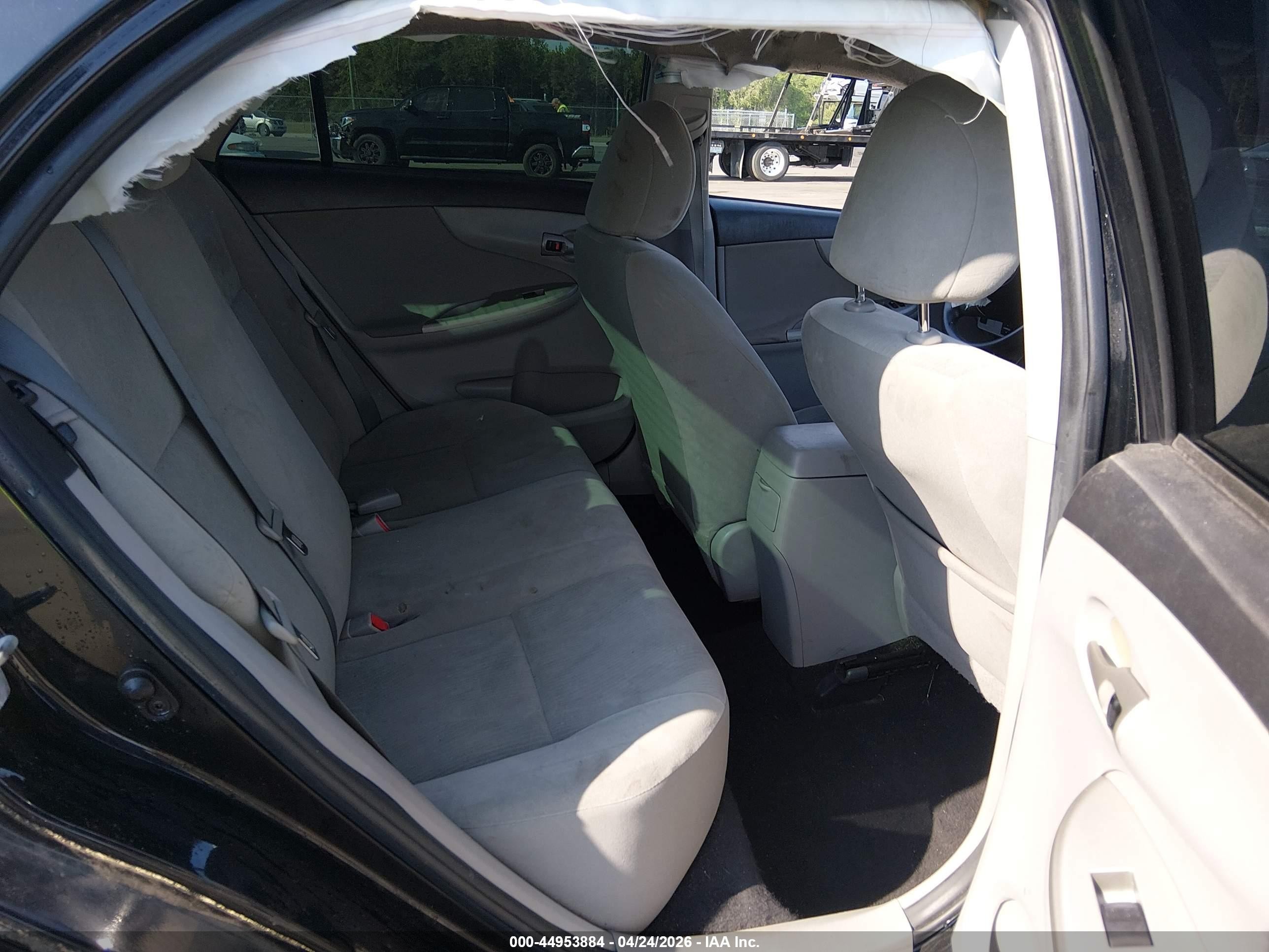 2012 Toyota Corolla Le Black vin: 5YFBU4EE6CP045236