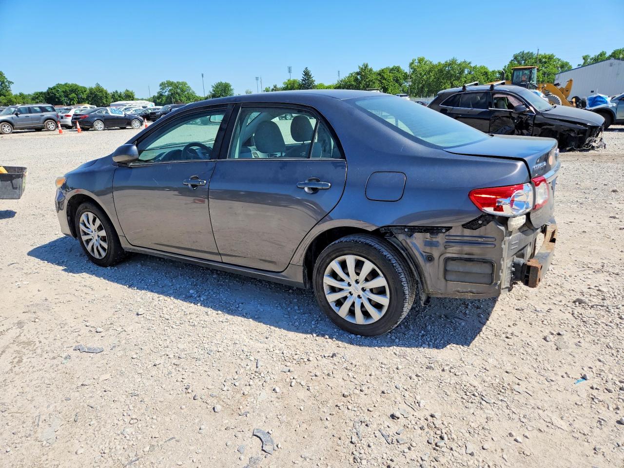 2012 Toyota Corolla Le Gray vin: 5YFBU4EE6CP063316