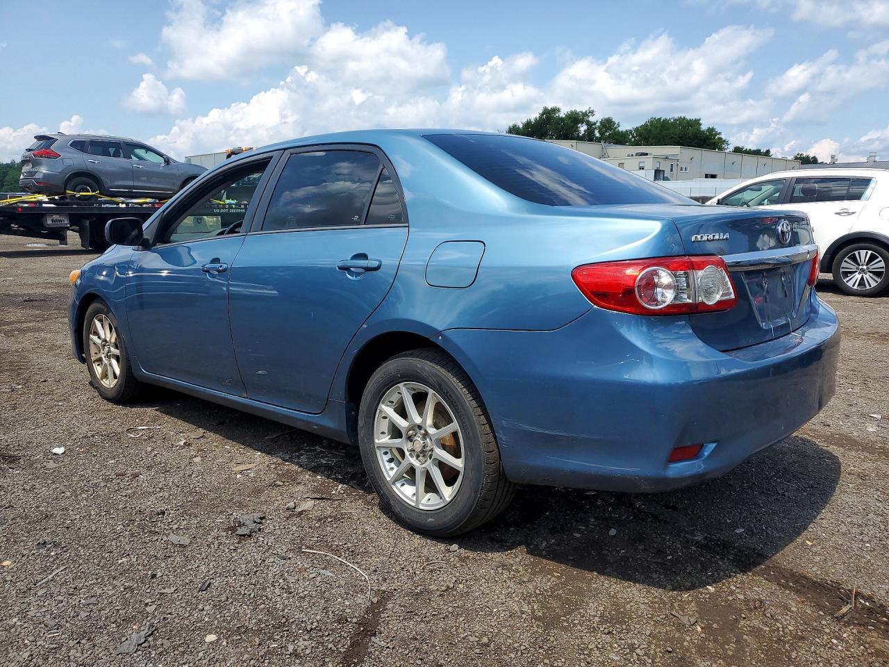 2012 Toyota Corolla Le Blue vin: 5YFBU4EE6CP065311