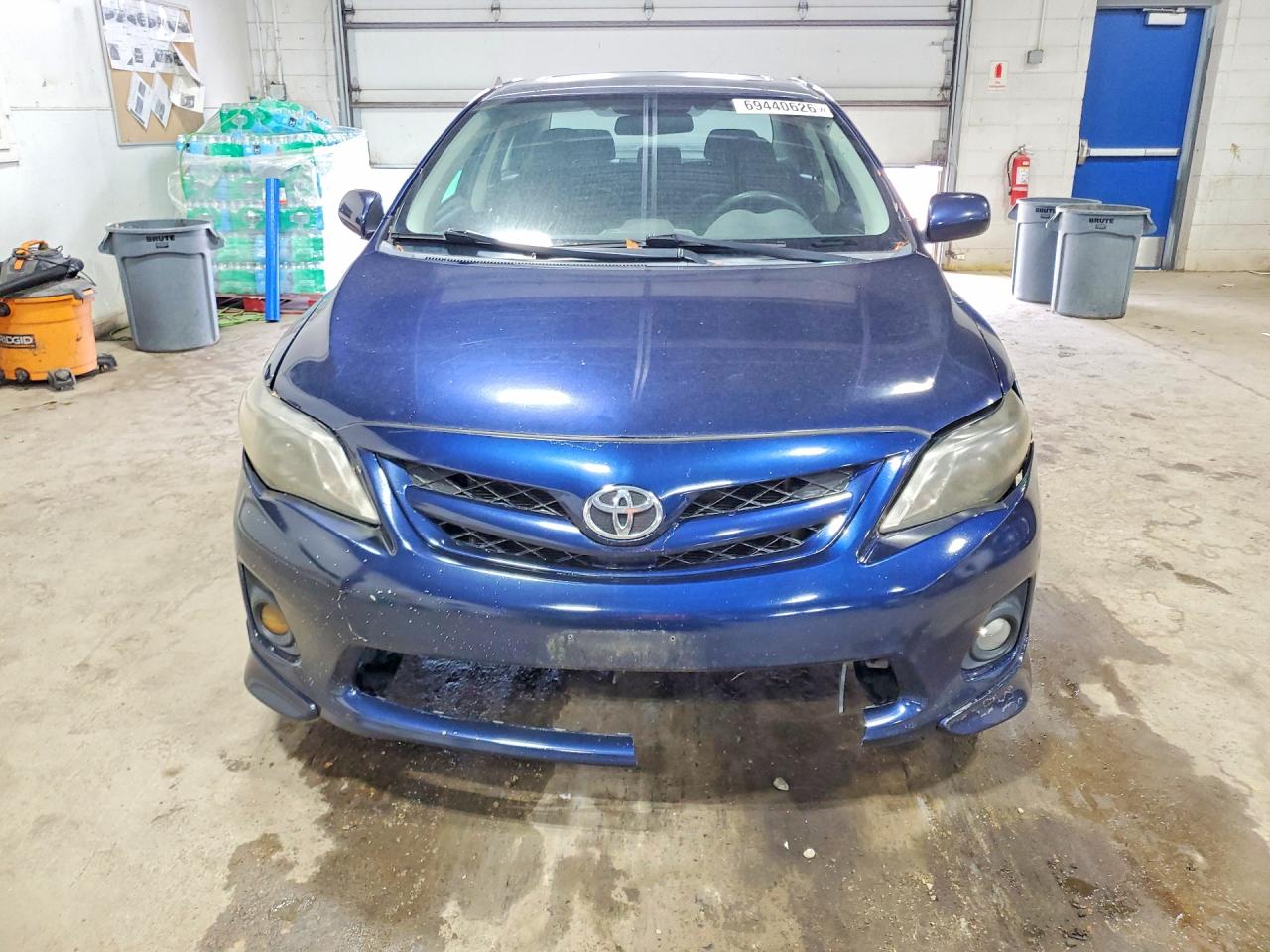 2012 Toyota Corolla S Синий vin: 5YFBU4EE6CP065616