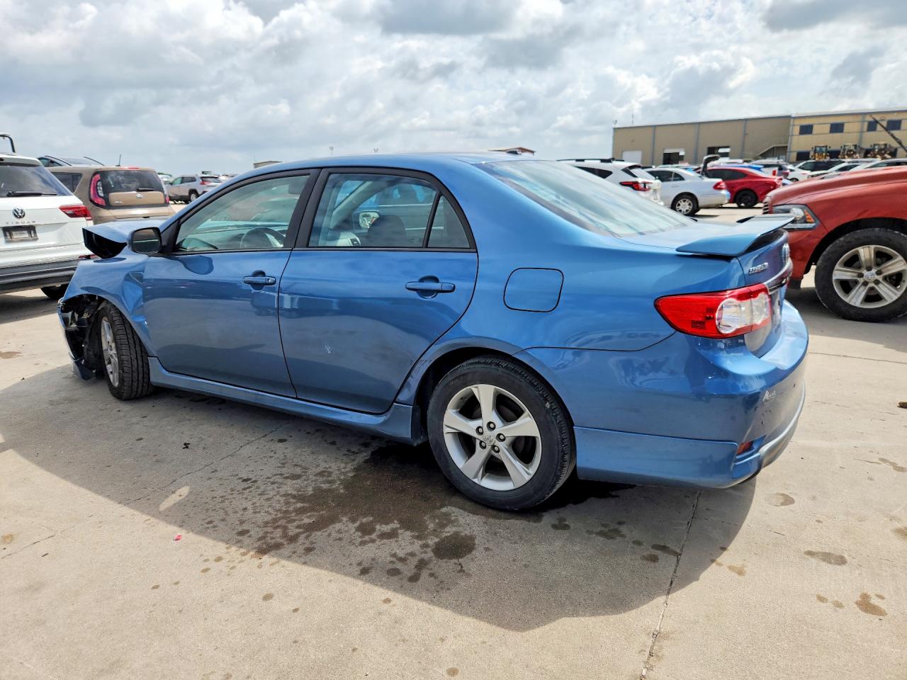2012 Toyota Corolla S Blue vin: 5YFBU4EE6CP070721