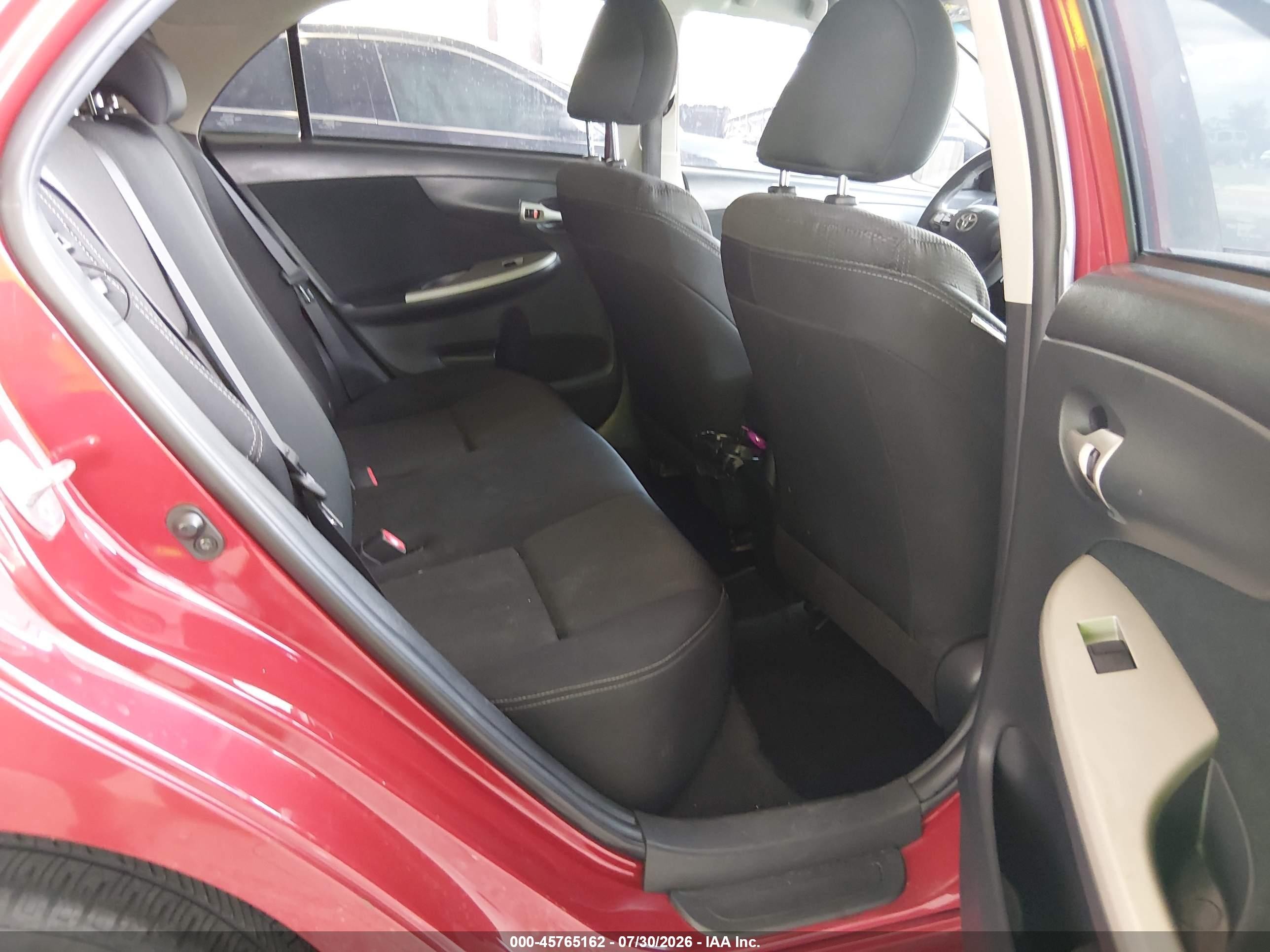 2012 Toyota Corolla S Red vin: 5YFBU4EE6CP071187