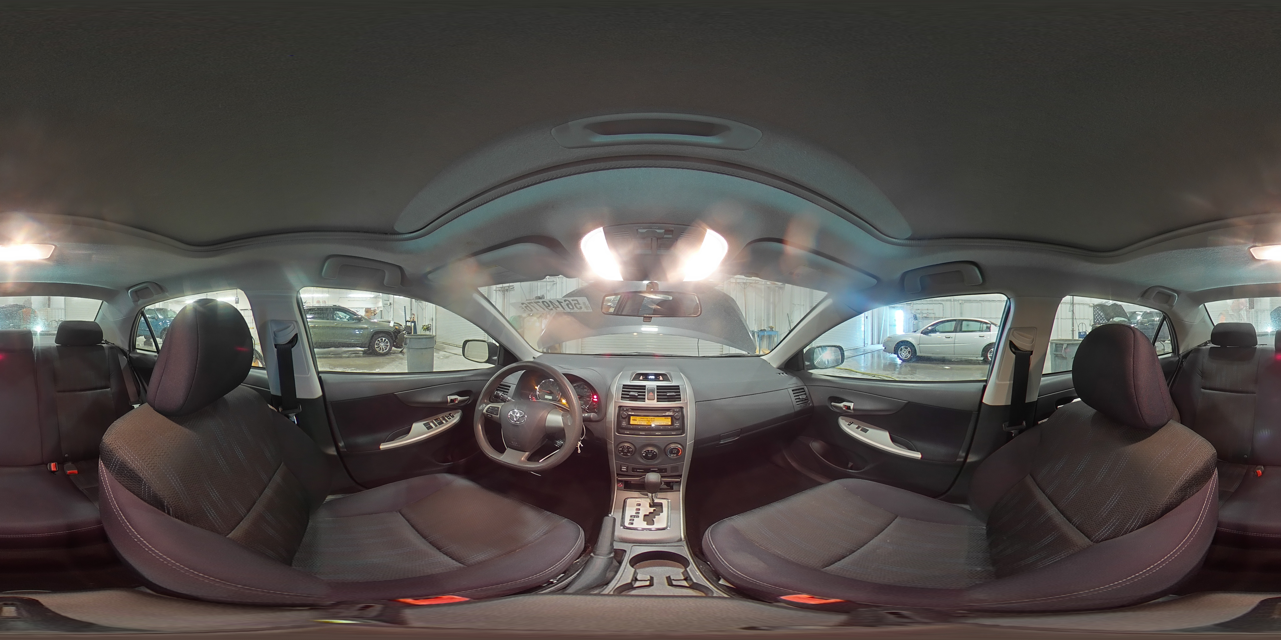 2012 Toyota Corolla S Серый vin: 5YFBU4EE6CP071917