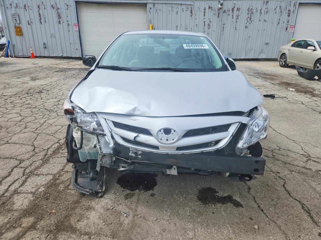2012 Toyota Corolla Le Silver vin: 5YFBU4EE6CP072730