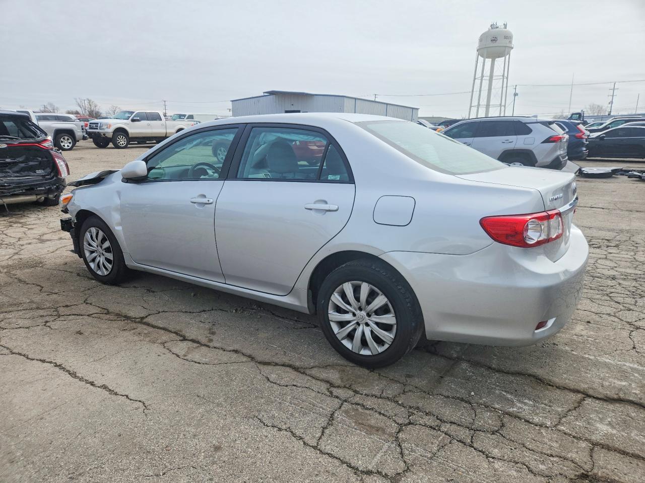 2012 Toyota Corolla Le Silver vin: 5YFBU4EE6CP072730