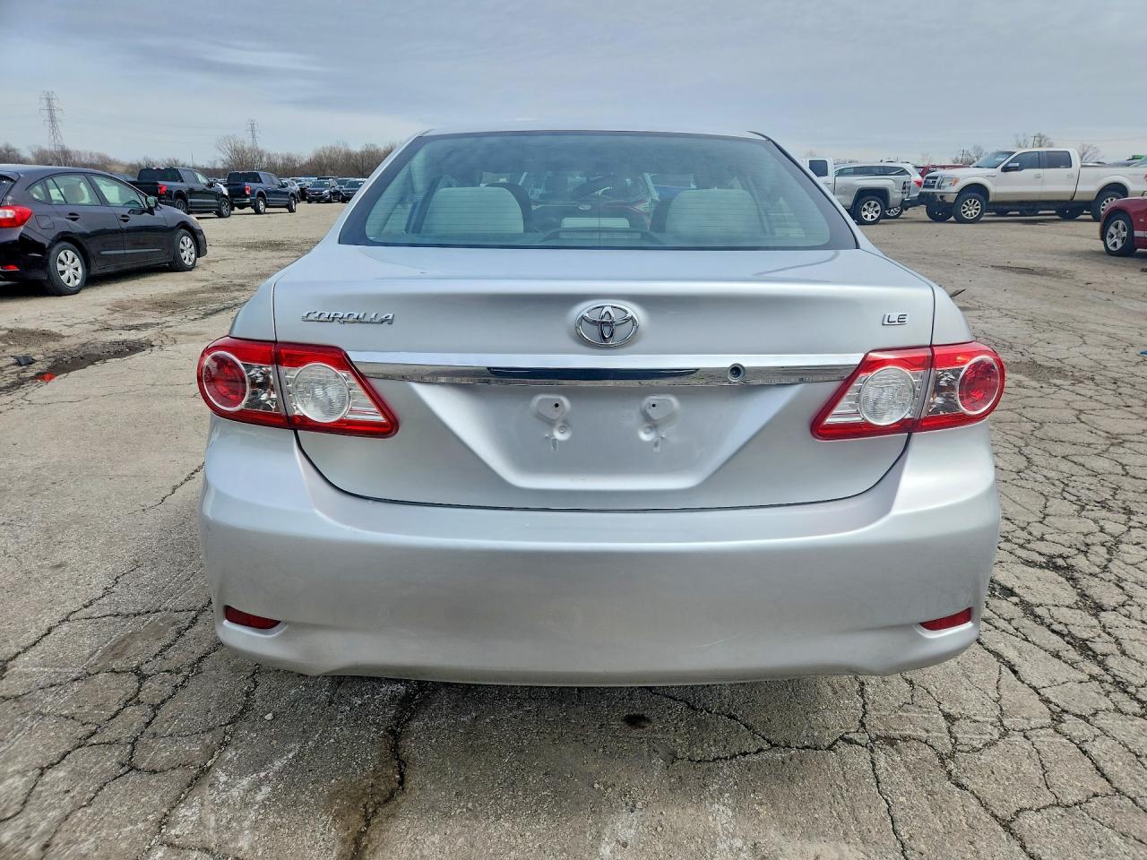 2012 Toyota Corolla Le Silver vin: 5YFBU4EE6CP072730