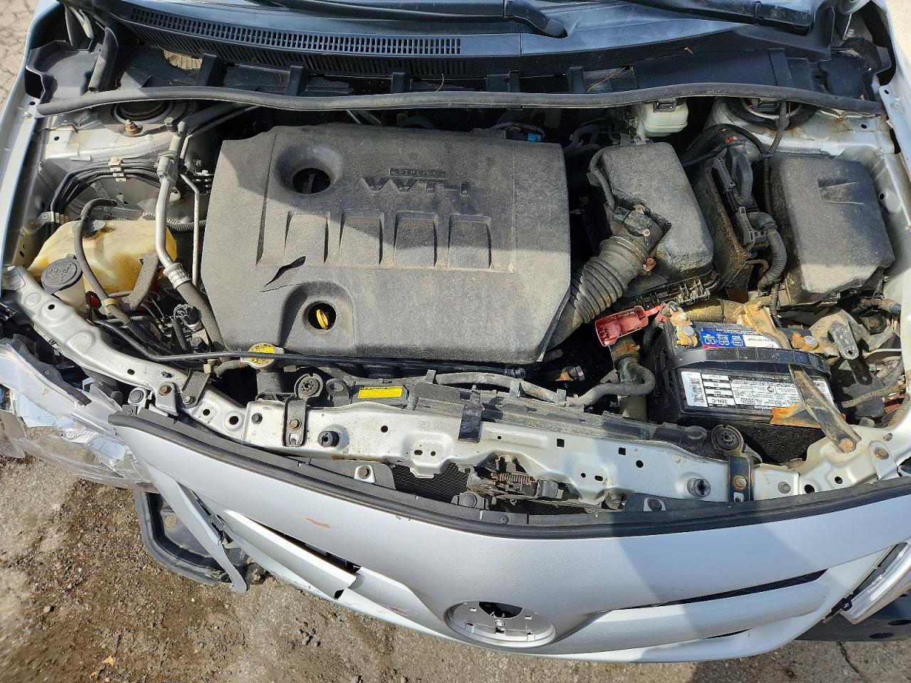 2012 Toyota Corolla Le Silver vin: 5YFBU4EE6CP072730