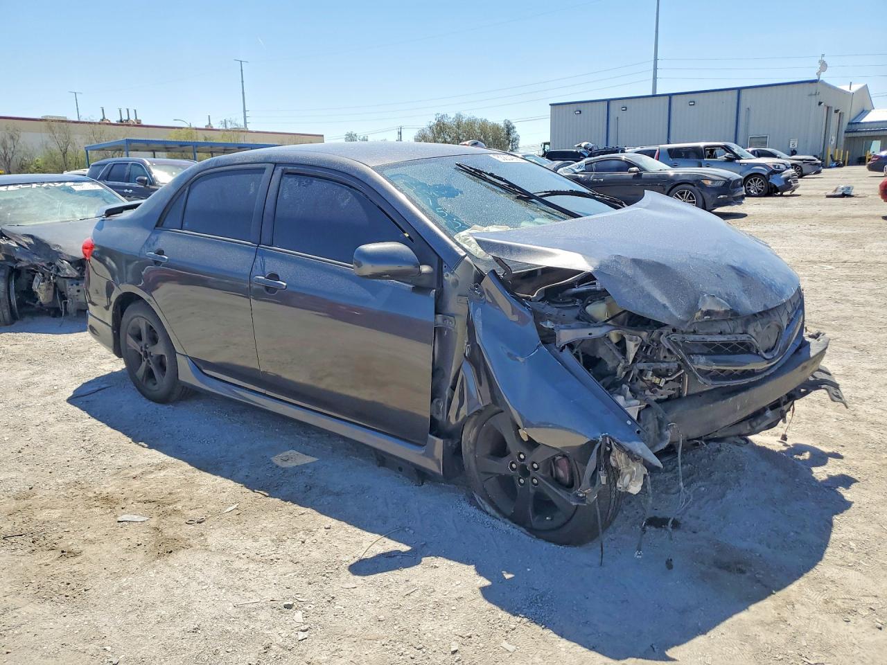 2013 Toyota Corolla B/s/le Black vin: 5YFBU4EE6DP074527