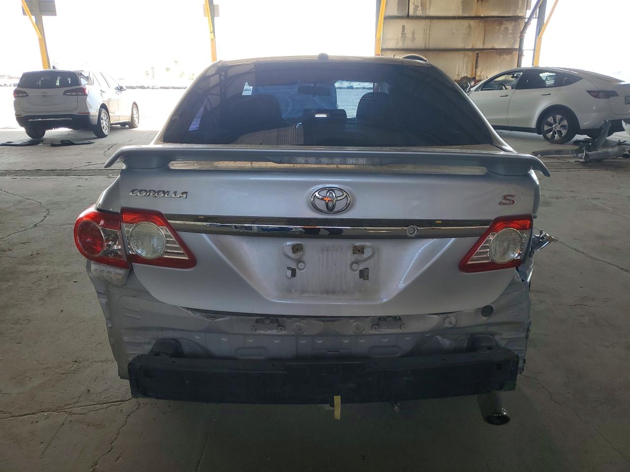 2013 Toyota Corolla S Silver vin: 5YFBU4EE6DP089819