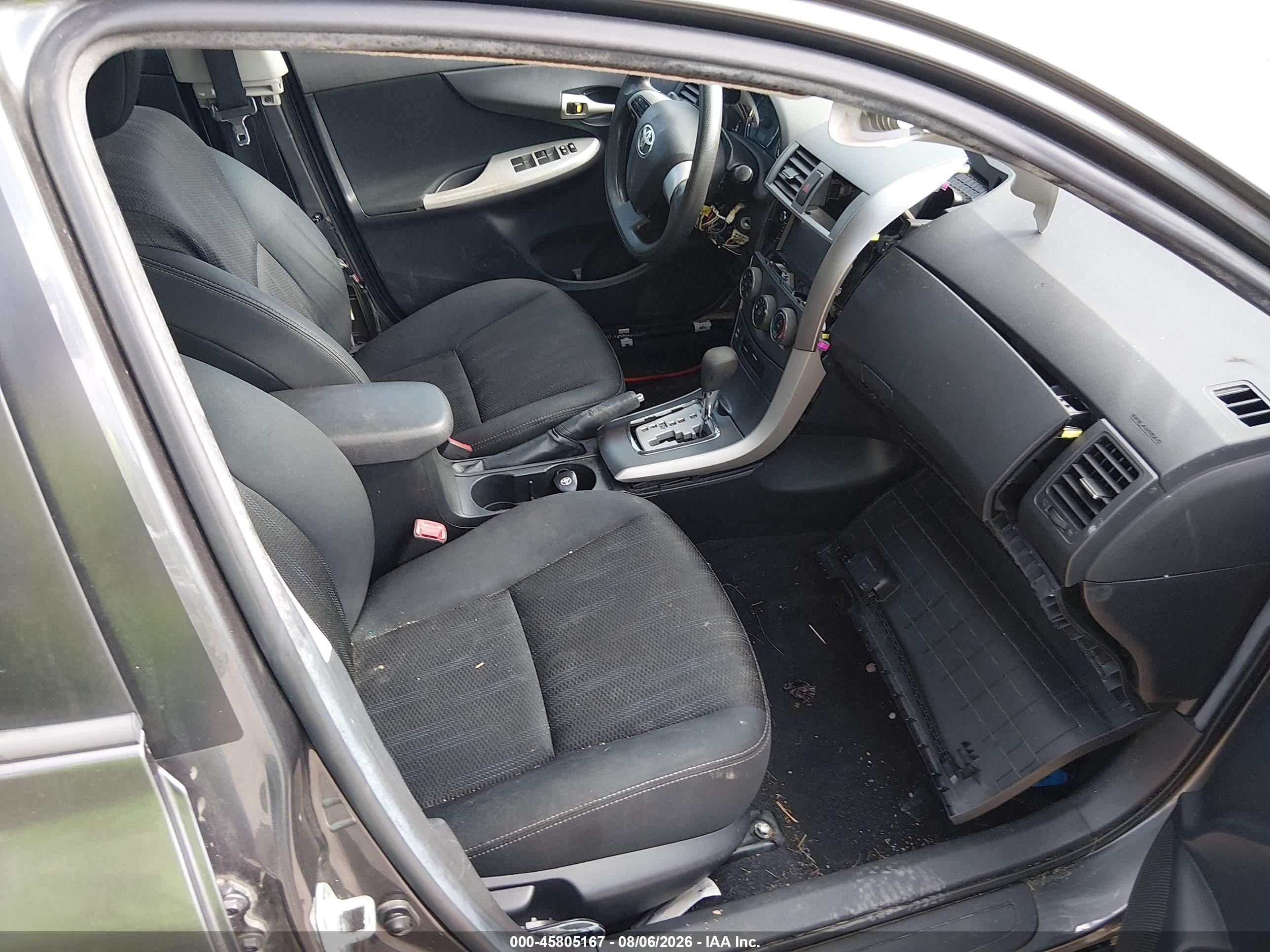 2013 Toyota Corolla S Gray vin: 5YFBU4EE6DP090551