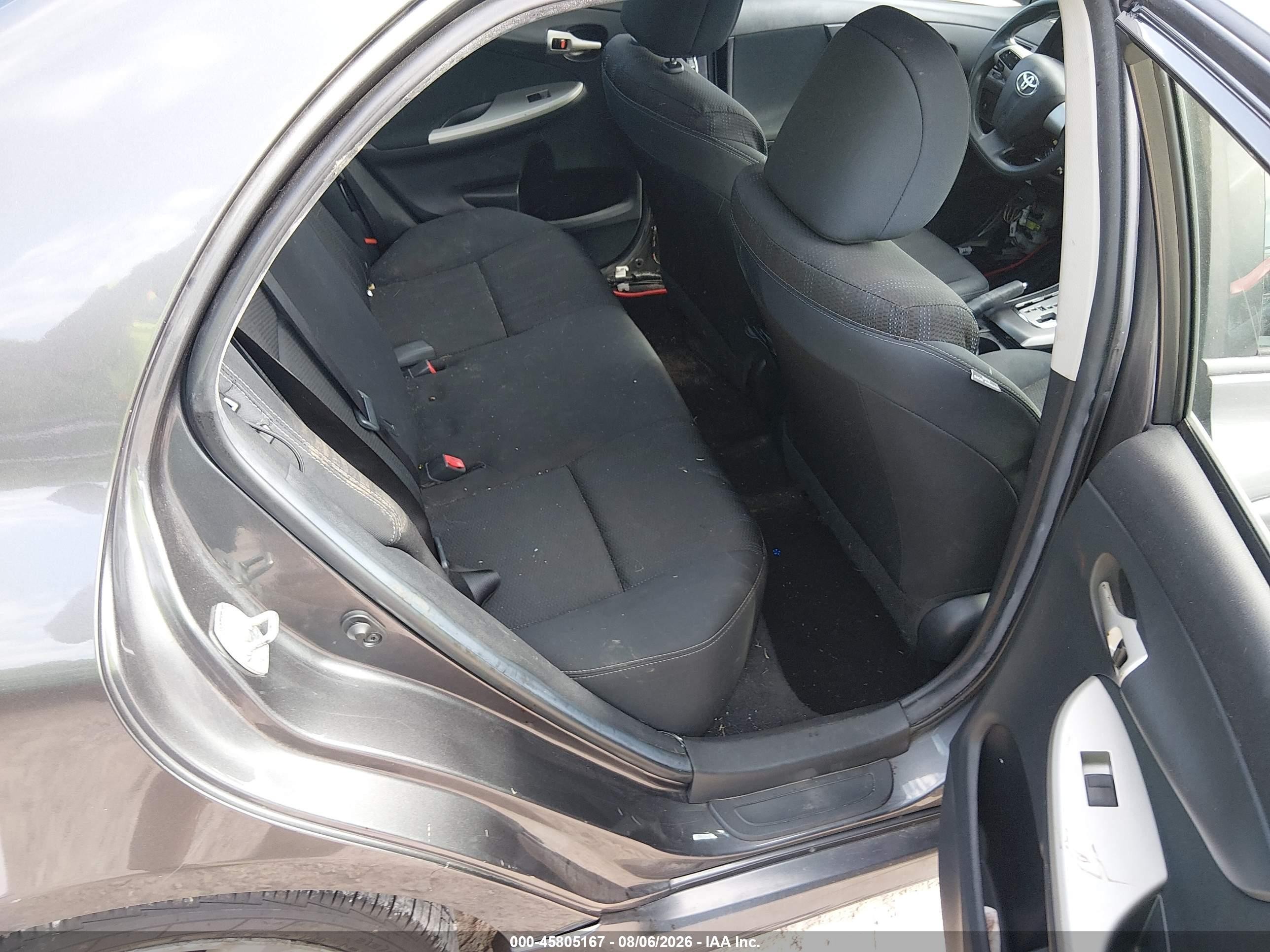 2013 Toyota Corolla S Gray vin: 5YFBU4EE6DP090551