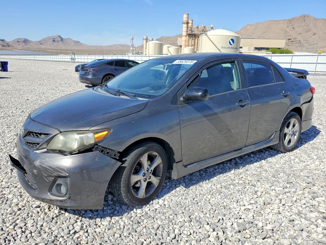2013 Toyota Corolla S Серый vin: 5YFBU4EE6DP097922