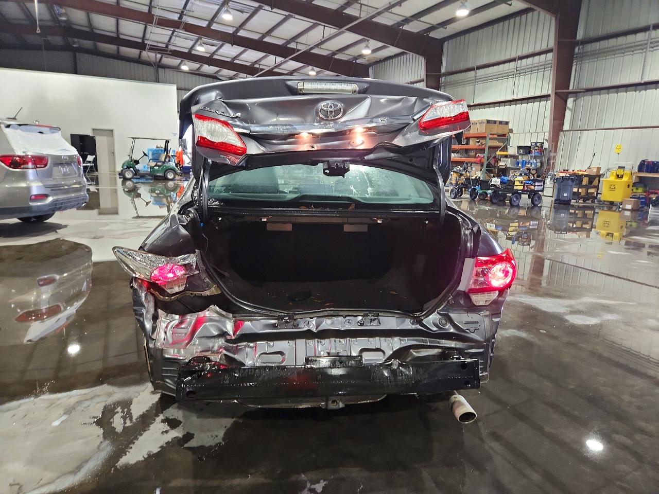 2013 Toyota Corolla S Gray vin: 5YFBU4EE6DP107199