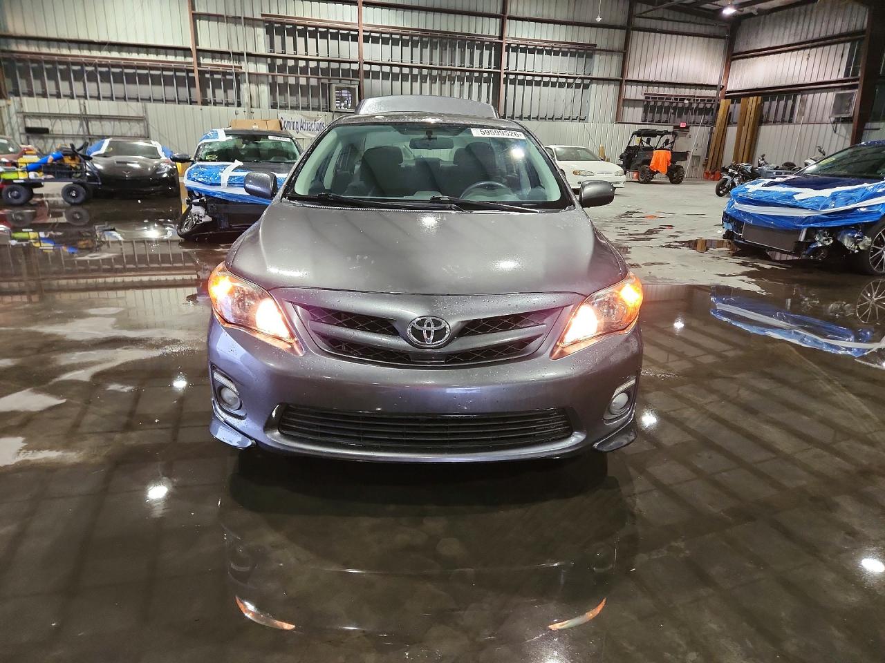 2013 Toyota Corolla S Gray vin: 5YFBU4EE6DP107199