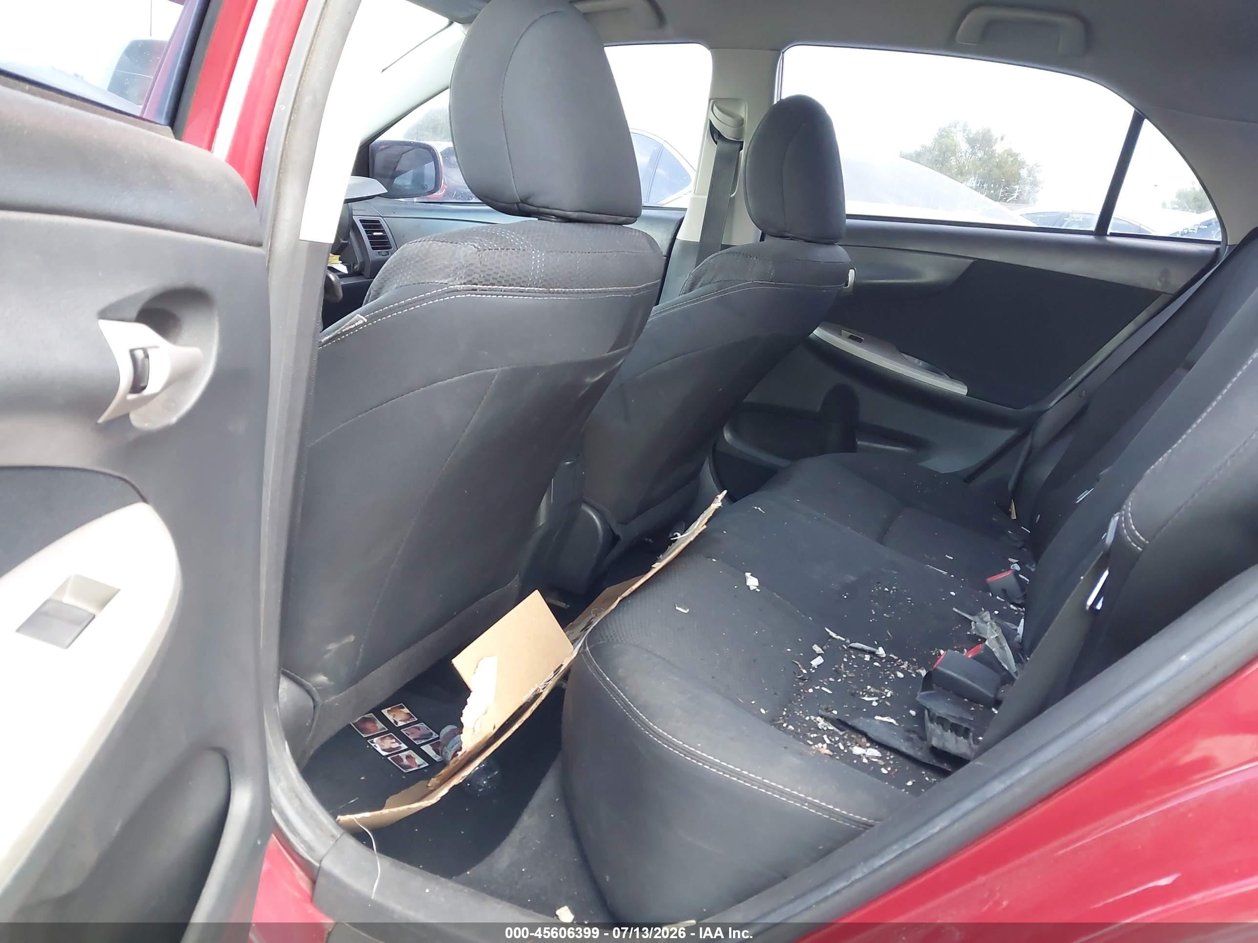 2013 Toyota Corolla S Red vin: 5YFBU4EE6DP108093