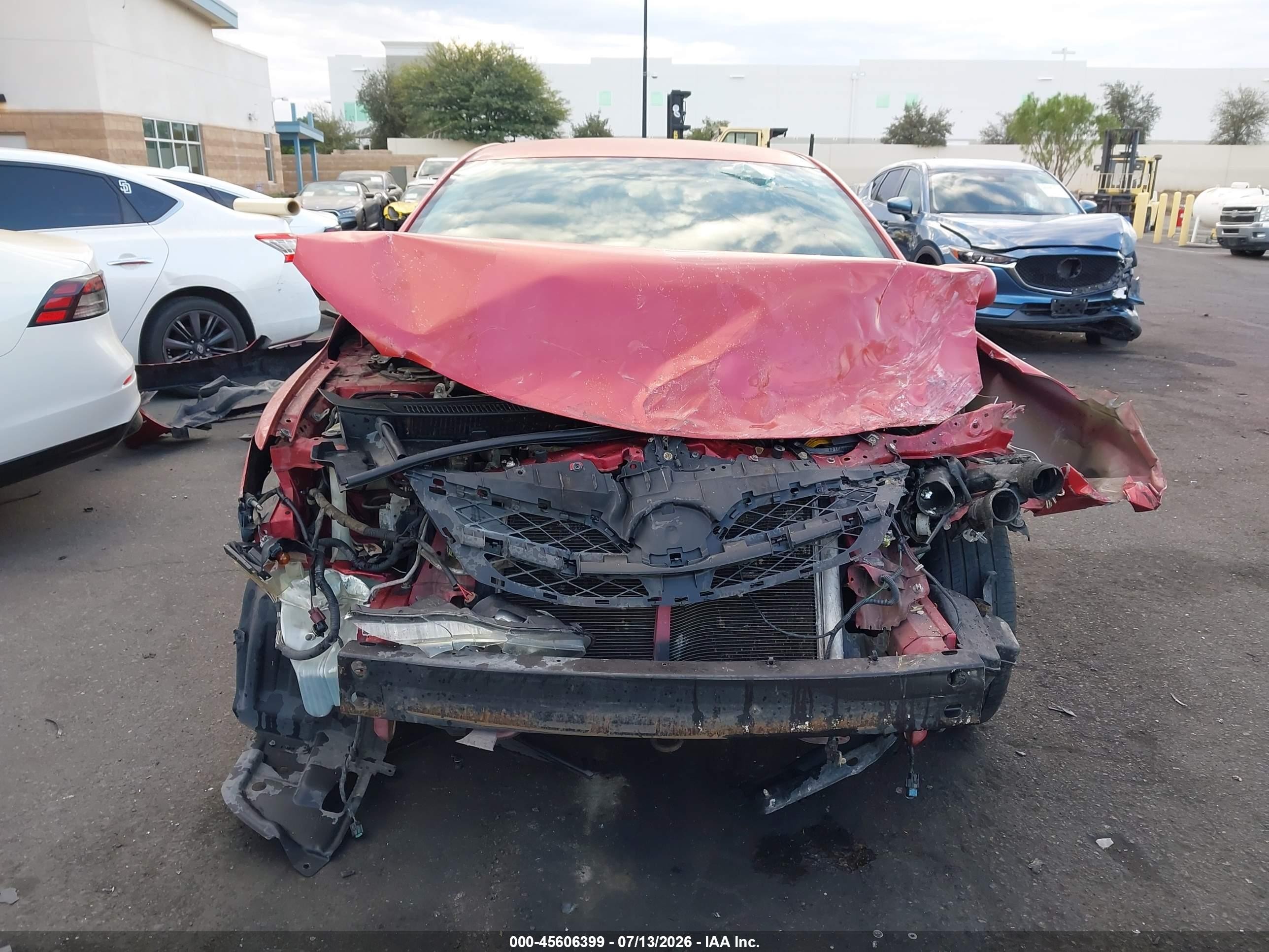 2013 Toyota Corolla S Red vin: 5YFBU4EE6DP108093