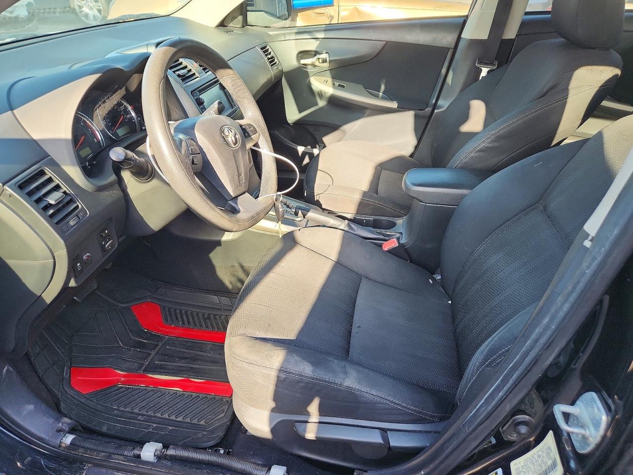 2013 Toyota Corolla S Black vin: 5YFBU4EE6DP110233