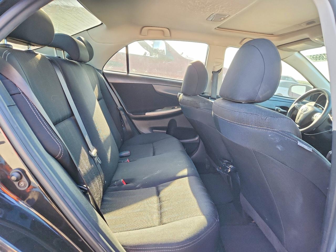2013 Toyota Corolla S Black vin: 5YFBU4EE6DP110233