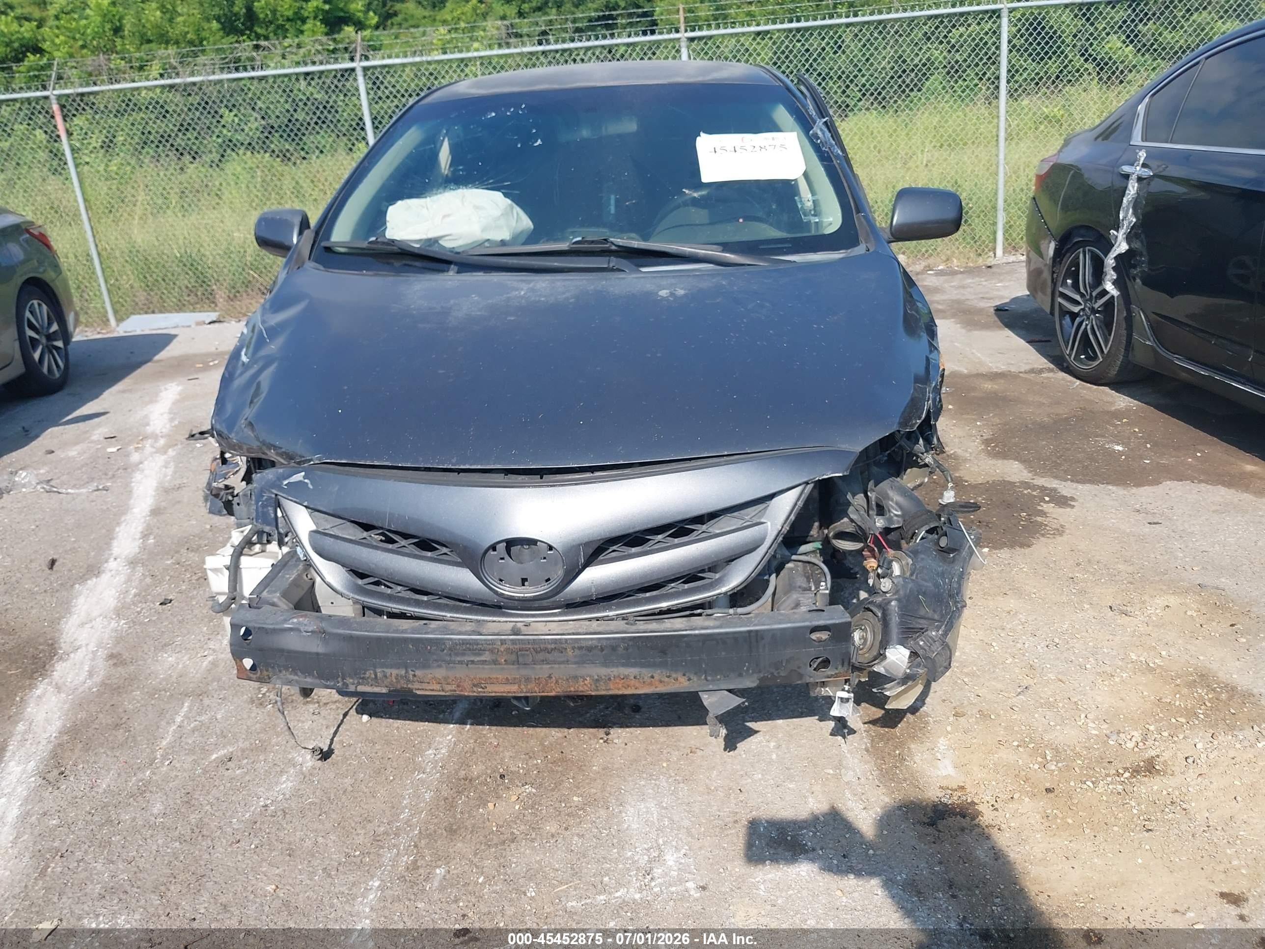2013 Toyota Corolla S Gray vin: 5YFBU4EE6DP122673