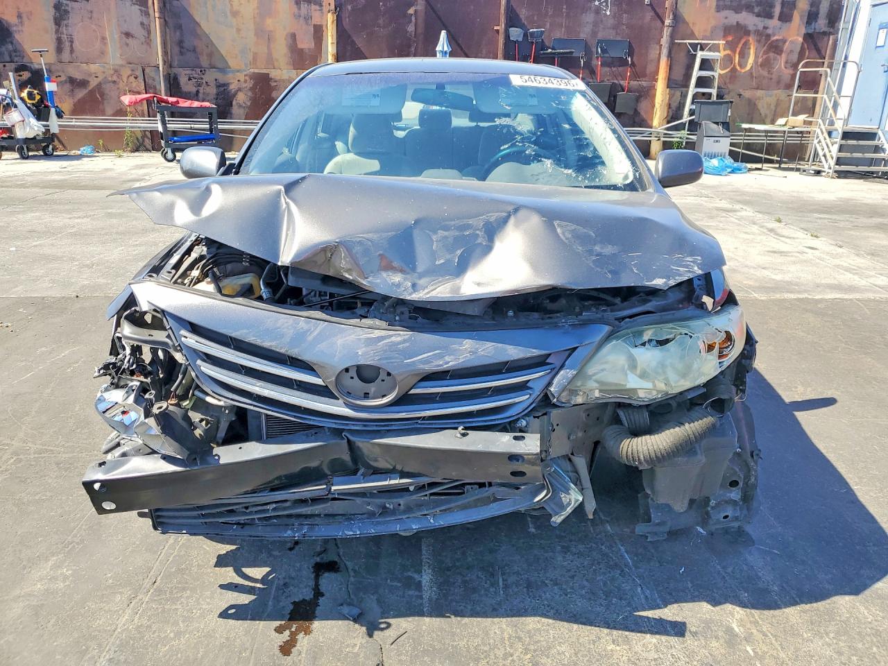2013 Toyota Corolla Le Gray vin: 5YFBU4EE6DP133351