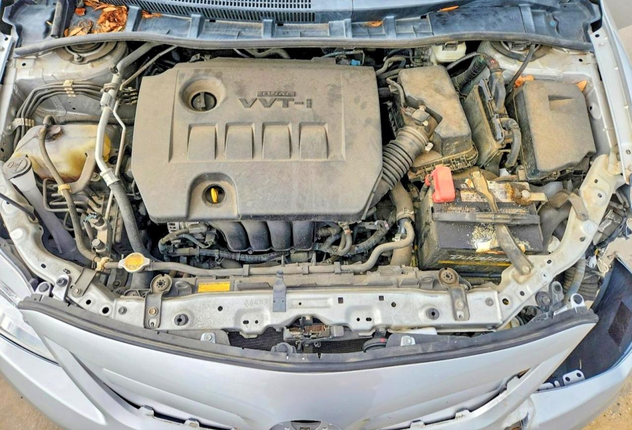 2013 Toyota Corolla S Silver vin: 5YFBU4EE6DP137125