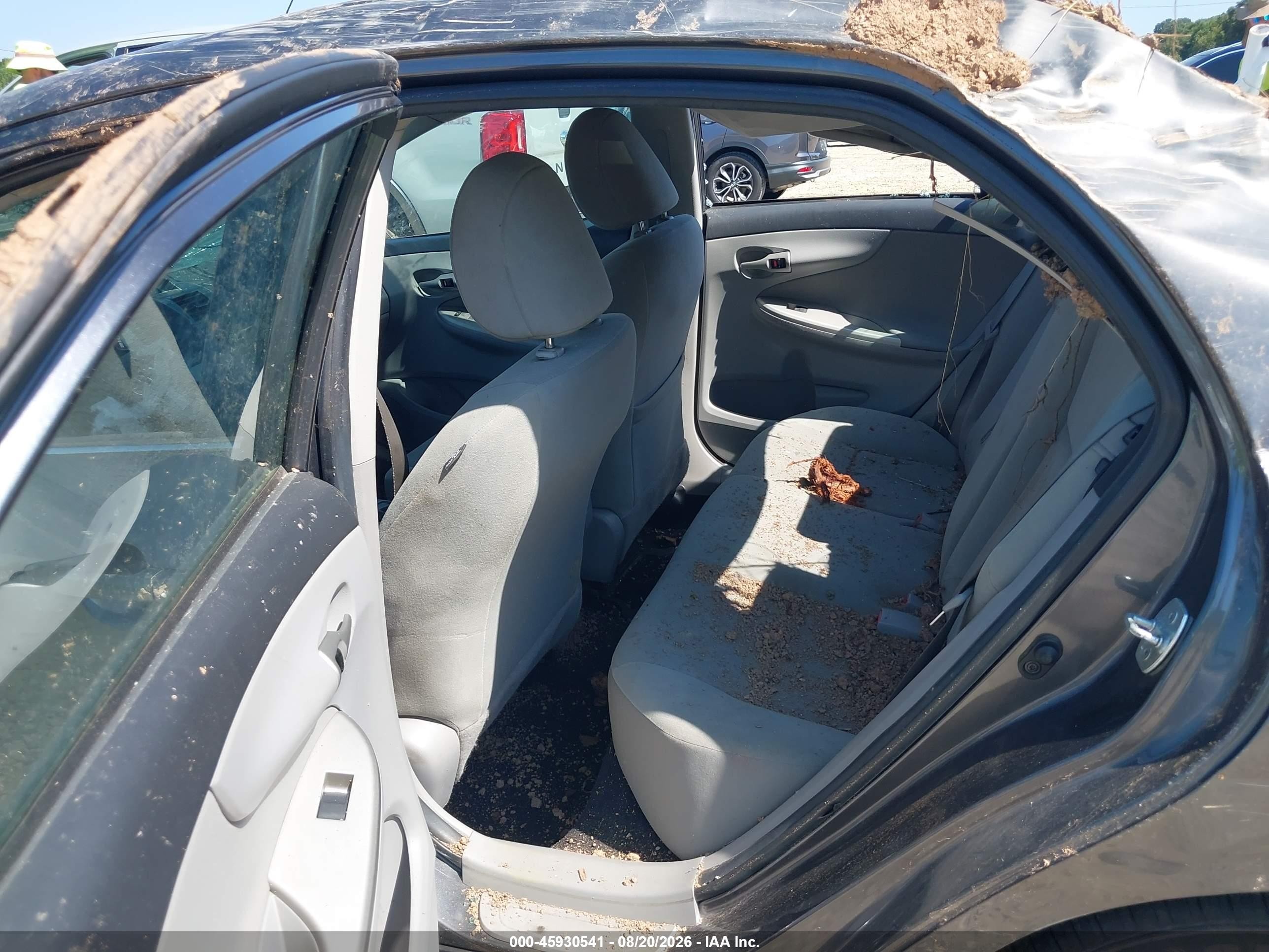 2013 Toyota Corolla Le Gray vin: 5YFBU4EE6DP148612