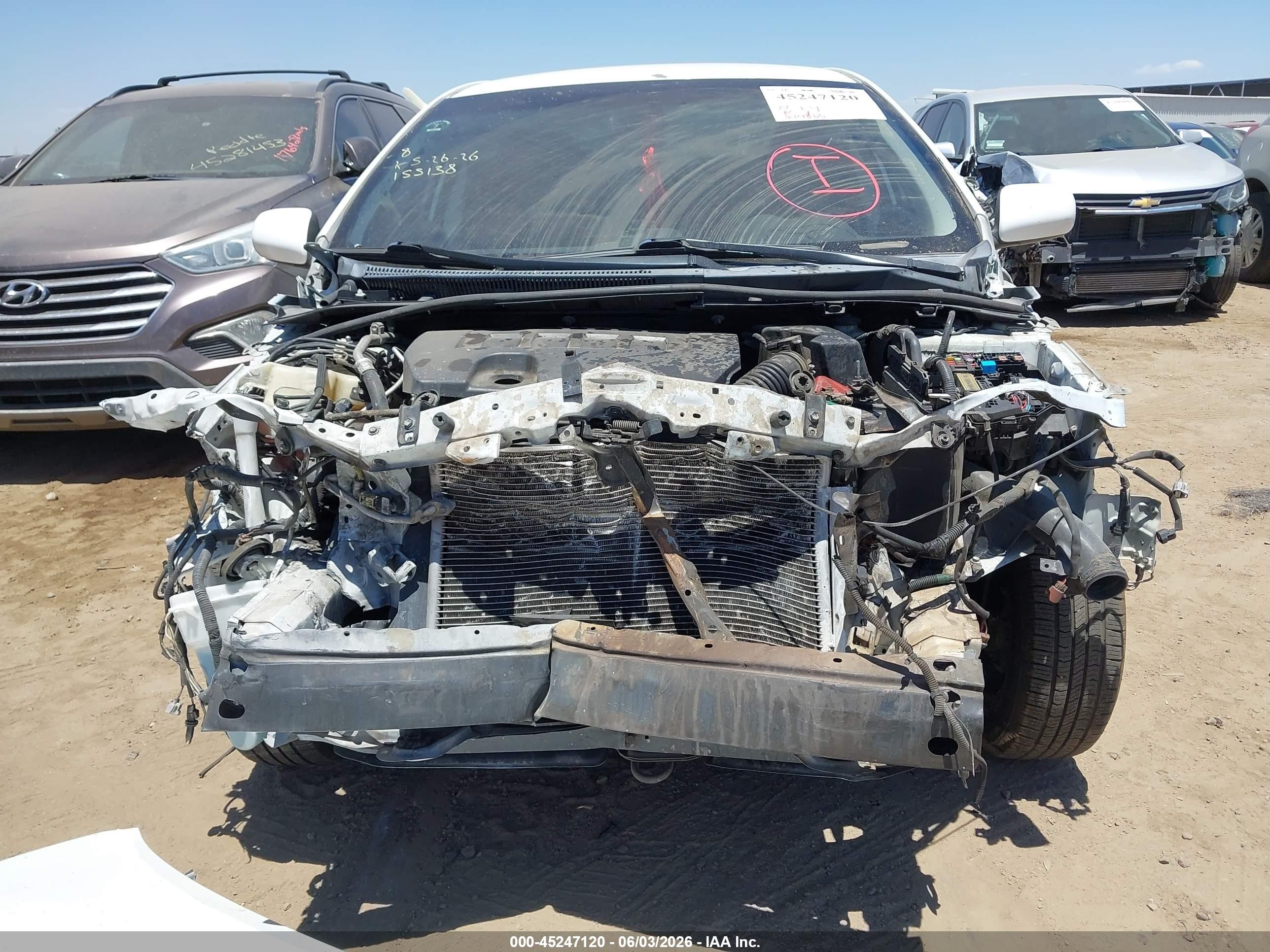 2013 Toyota Corolla L White vin: 5YFBU4EE6DP155138