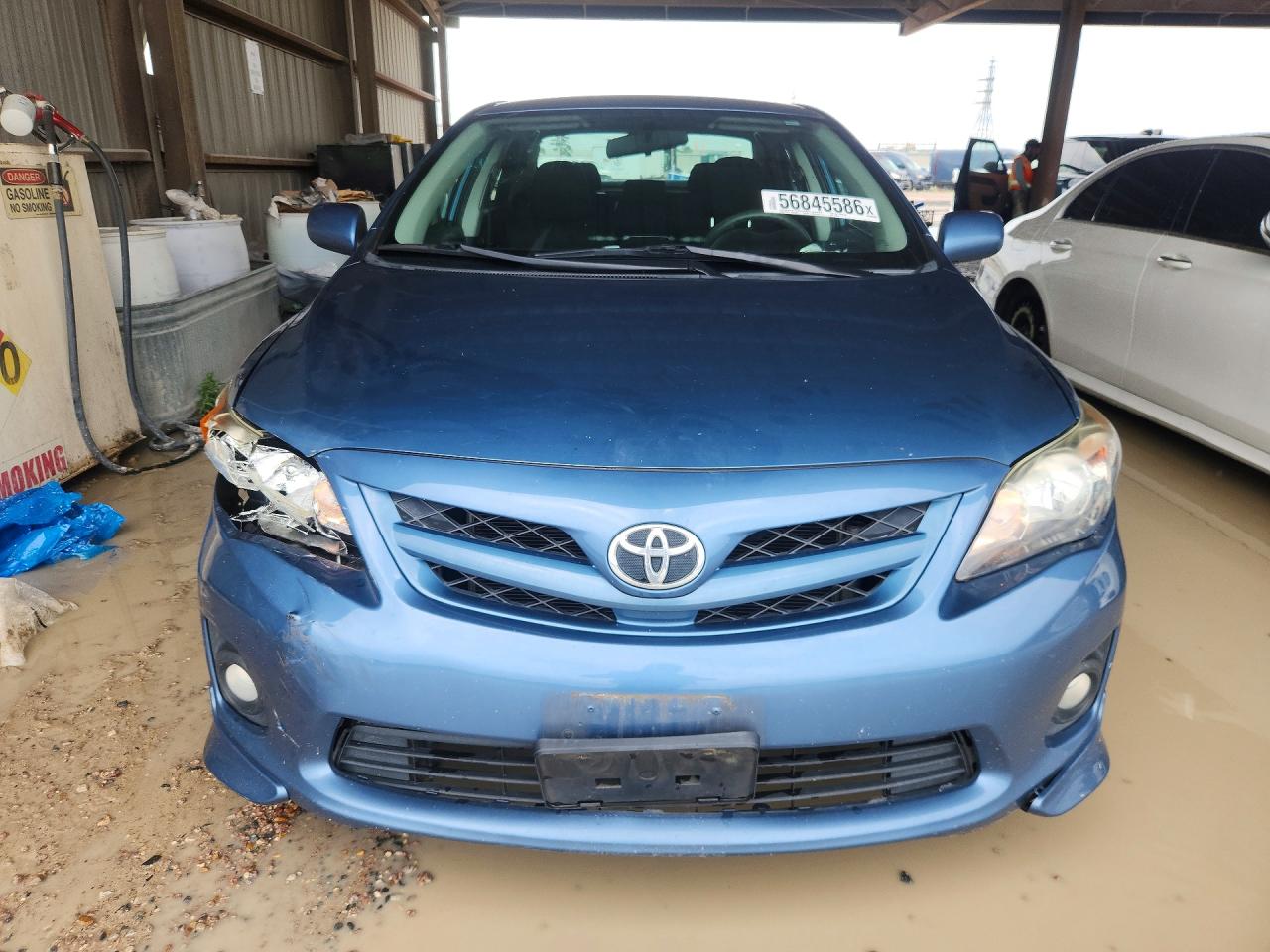 2013 Toyota Corolla S Синий vin: 5YFBU4EE6DP158671
