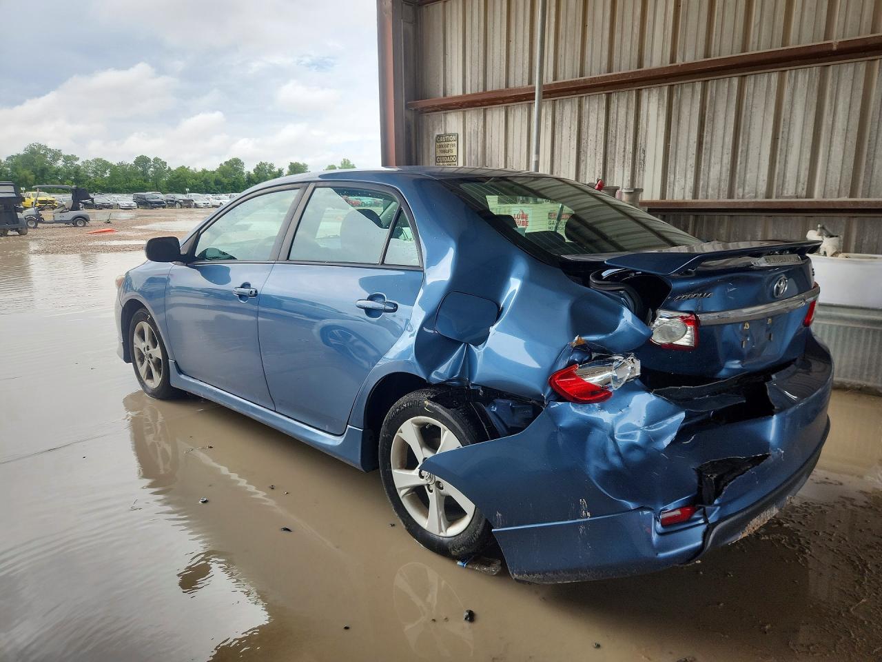 2013 Toyota Corolla S Синий vin: 5YFBU4EE6DP158671