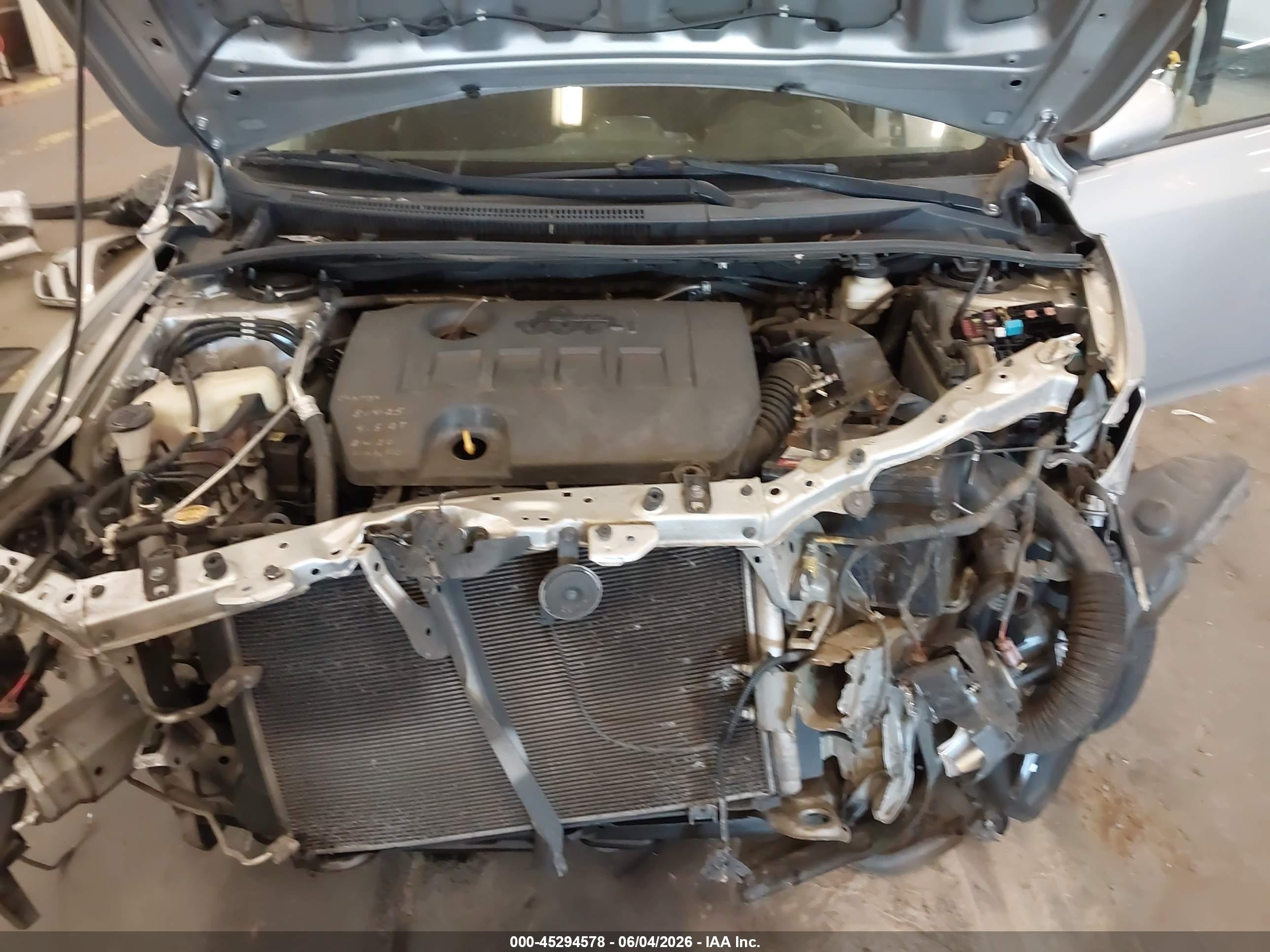2013 Toyota Corolla S Silver vin: 5YFBU4EE6DP161960