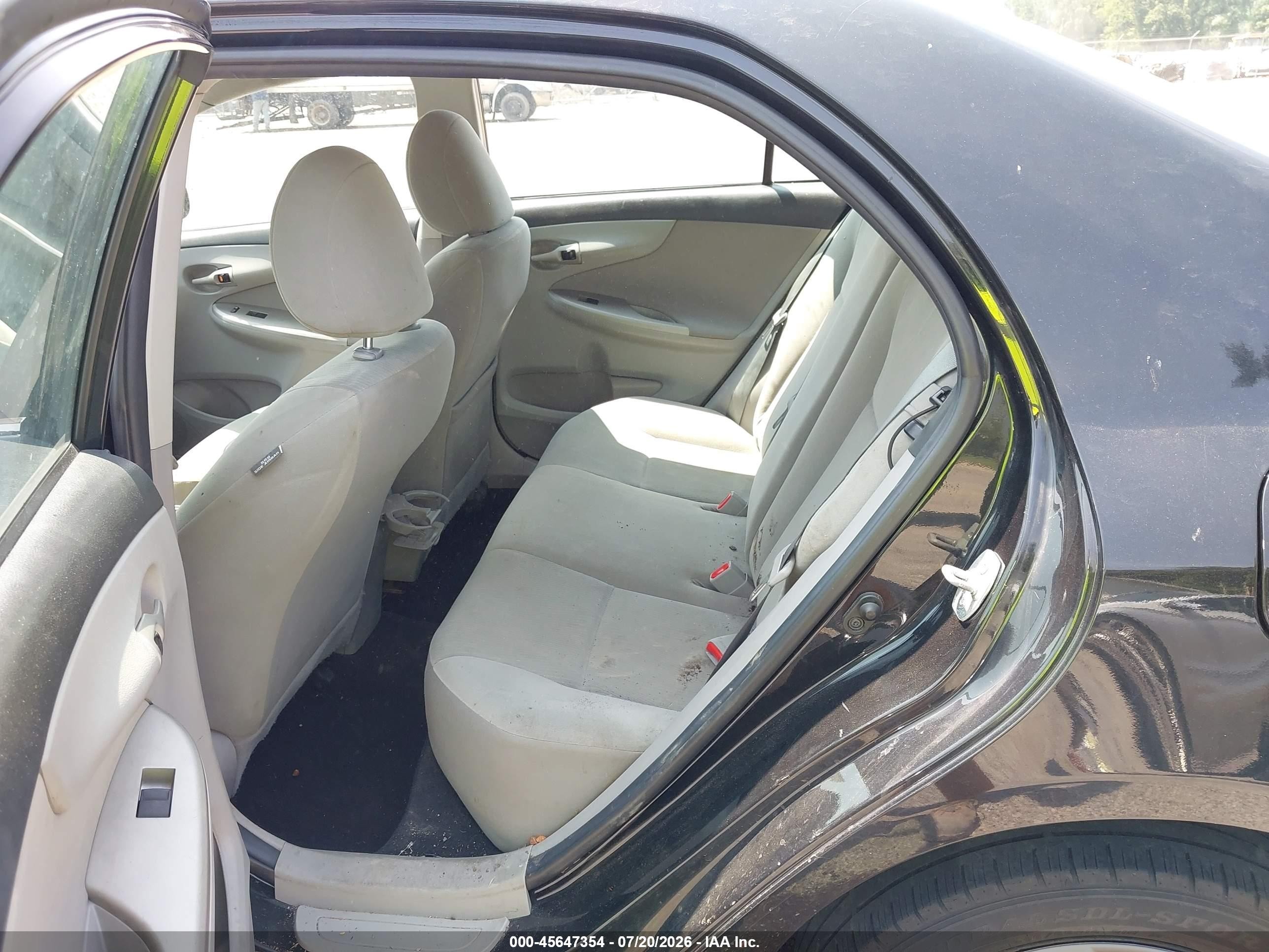 2013 Toyota Corolla Le Black vin: 5YFBU4EE6DP166866
