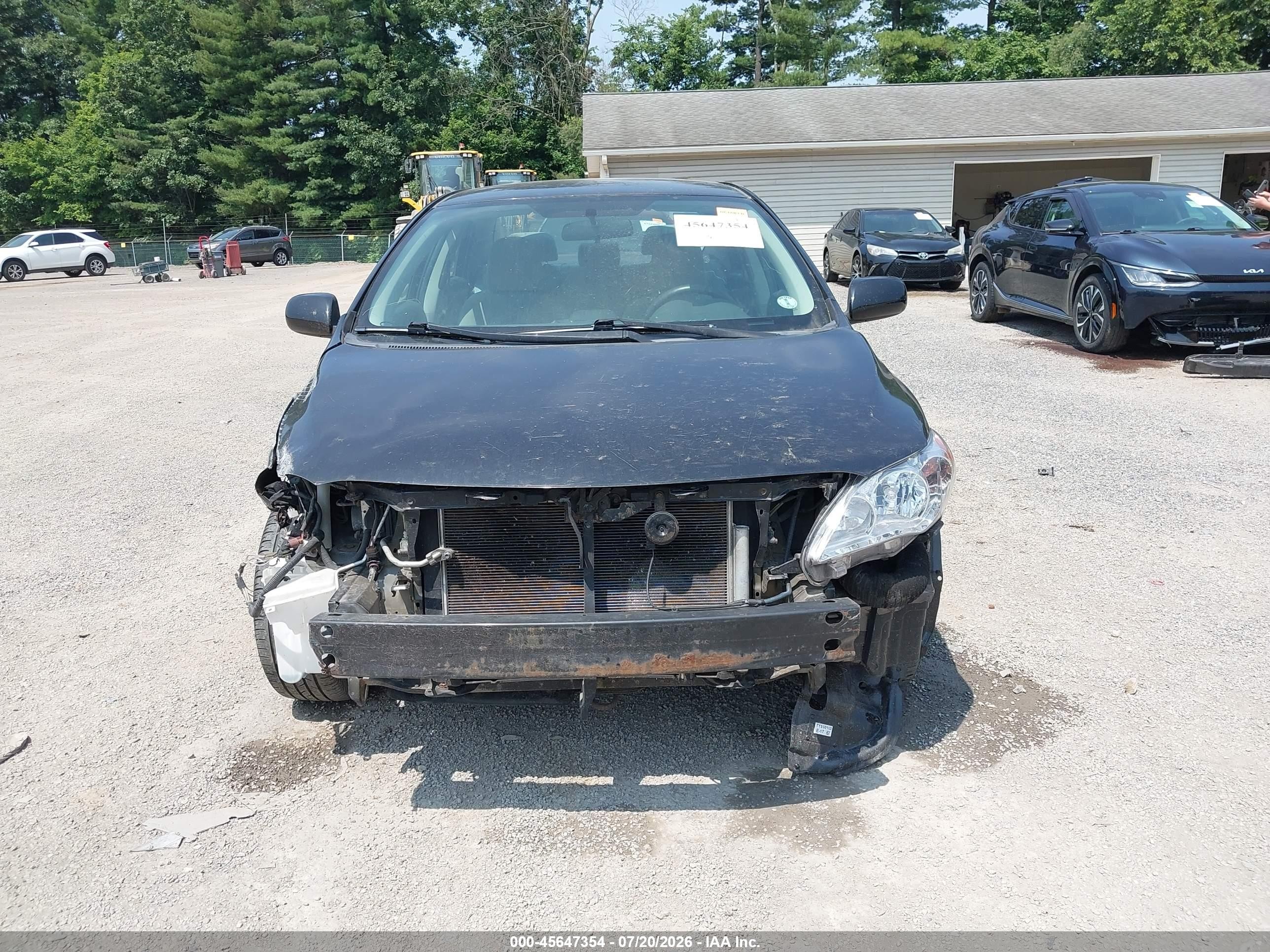 2013 Toyota Corolla Le Black vin: 5YFBU4EE6DP166866