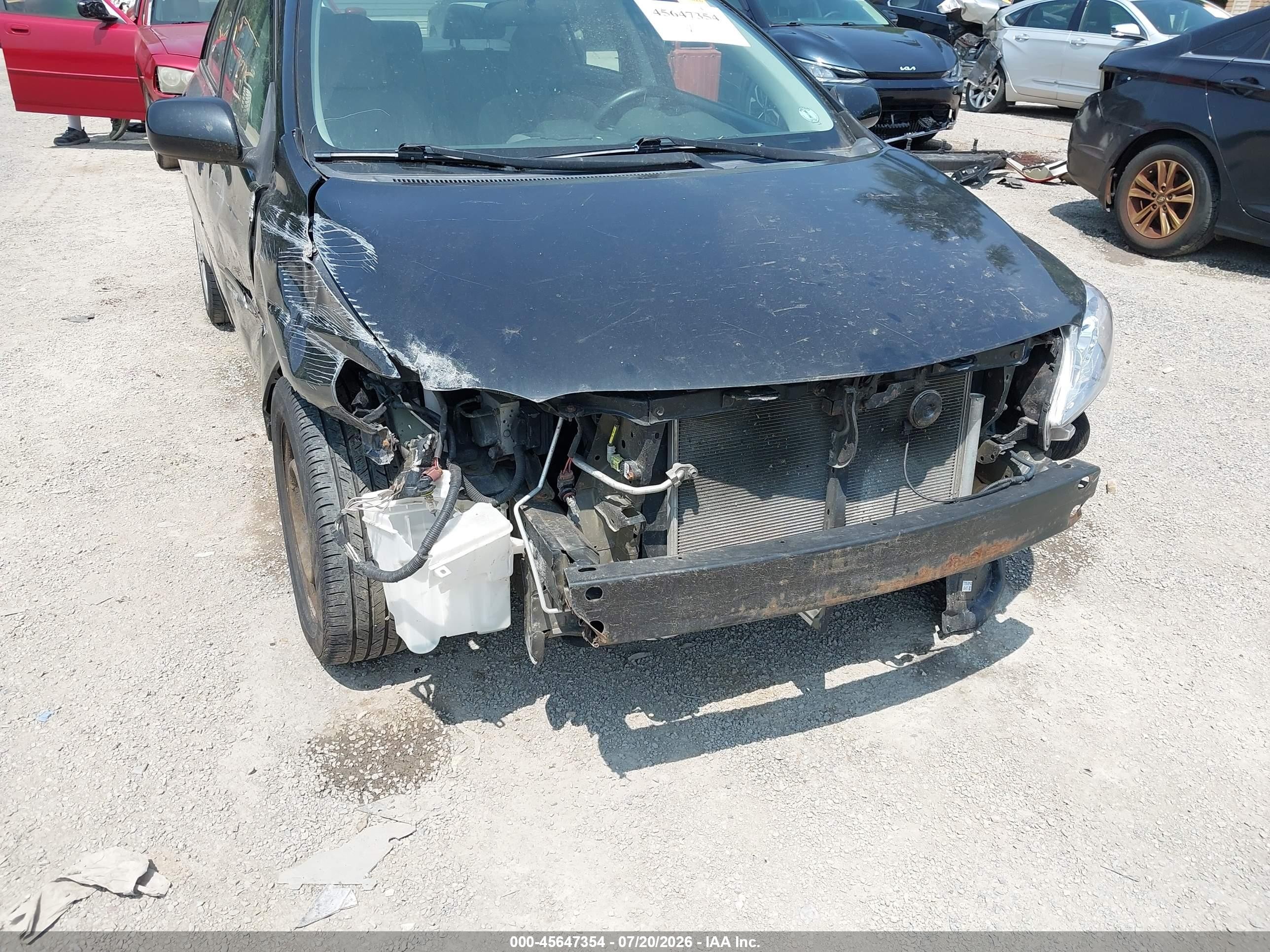 2013 Toyota Corolla Le Black vin: 5YFBU4EE6DP166866