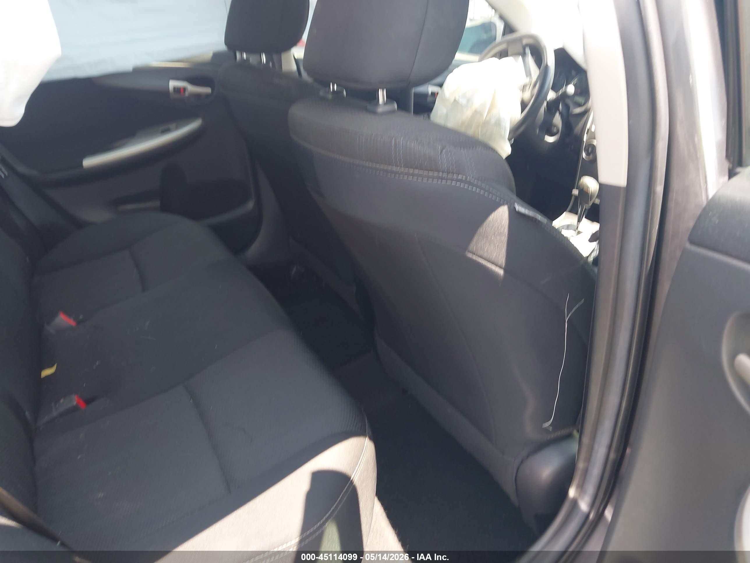 2013 Toyota Corolla S Gray vin: 5YFBU4EE6DP175793