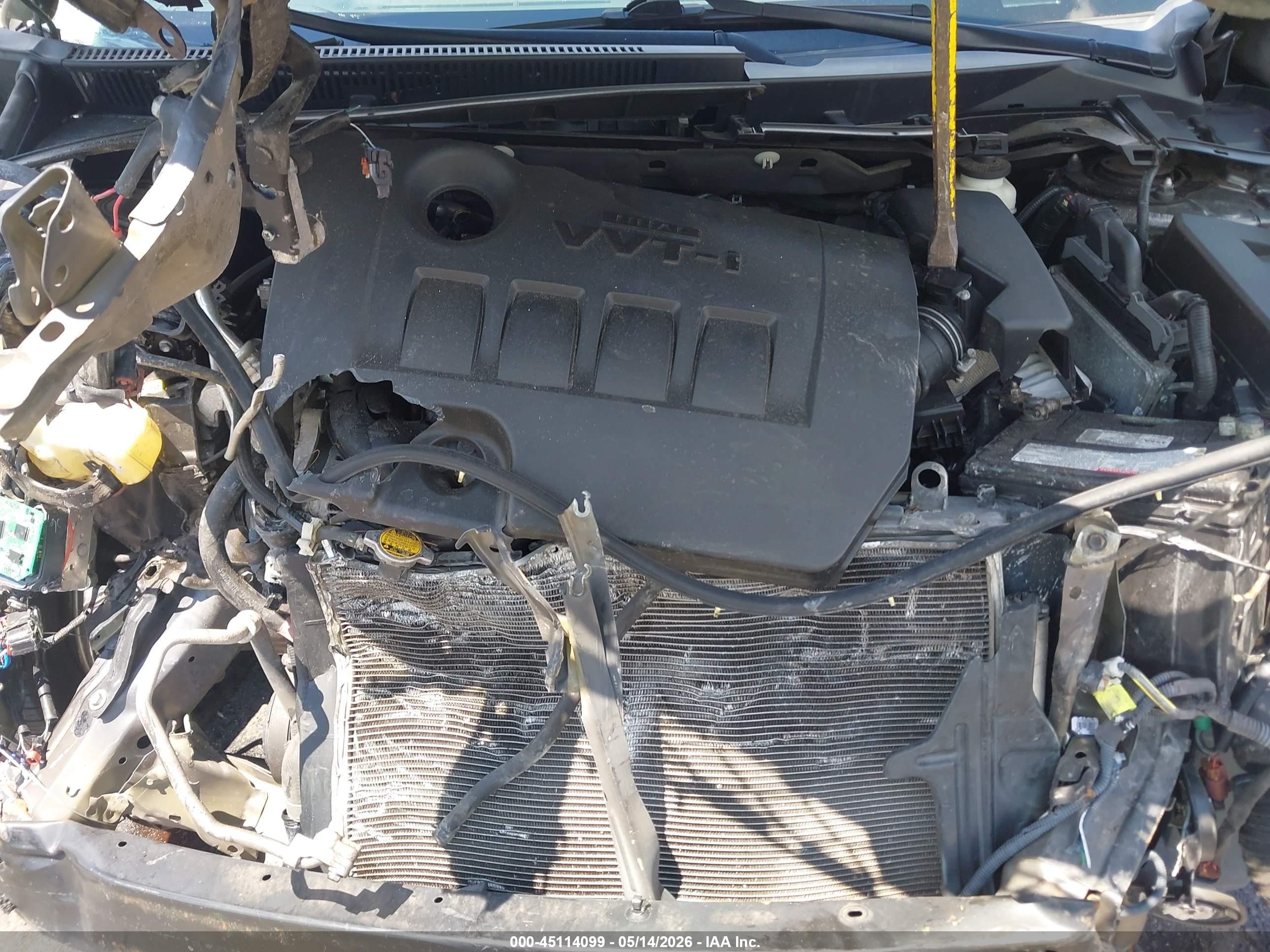 2013 Toyota Corolla S Gray vin: 5YFBU4EE6DP175793