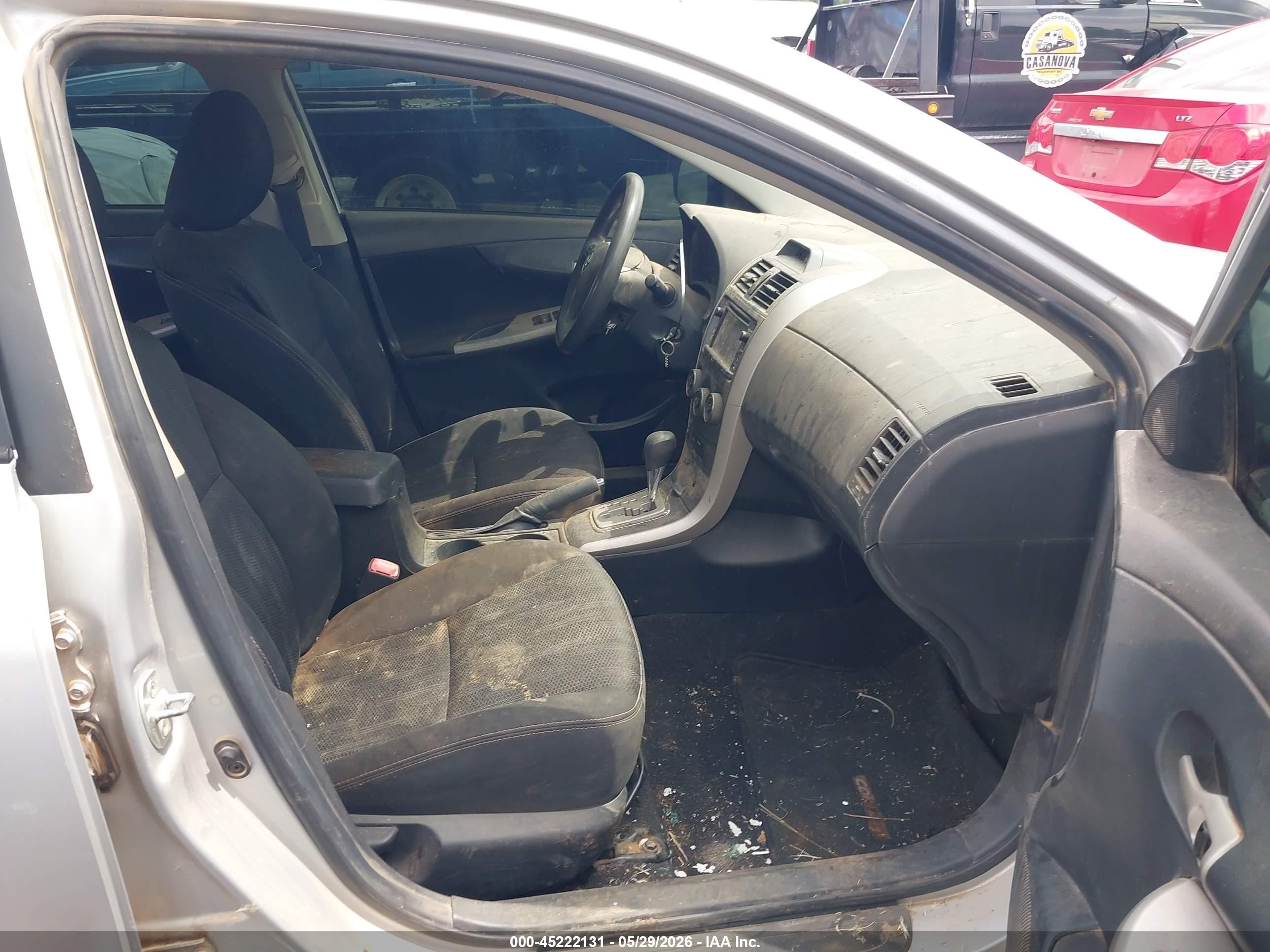 2013 Toyota Corolla S Silver vin: 5YFBU4EE6DP184199