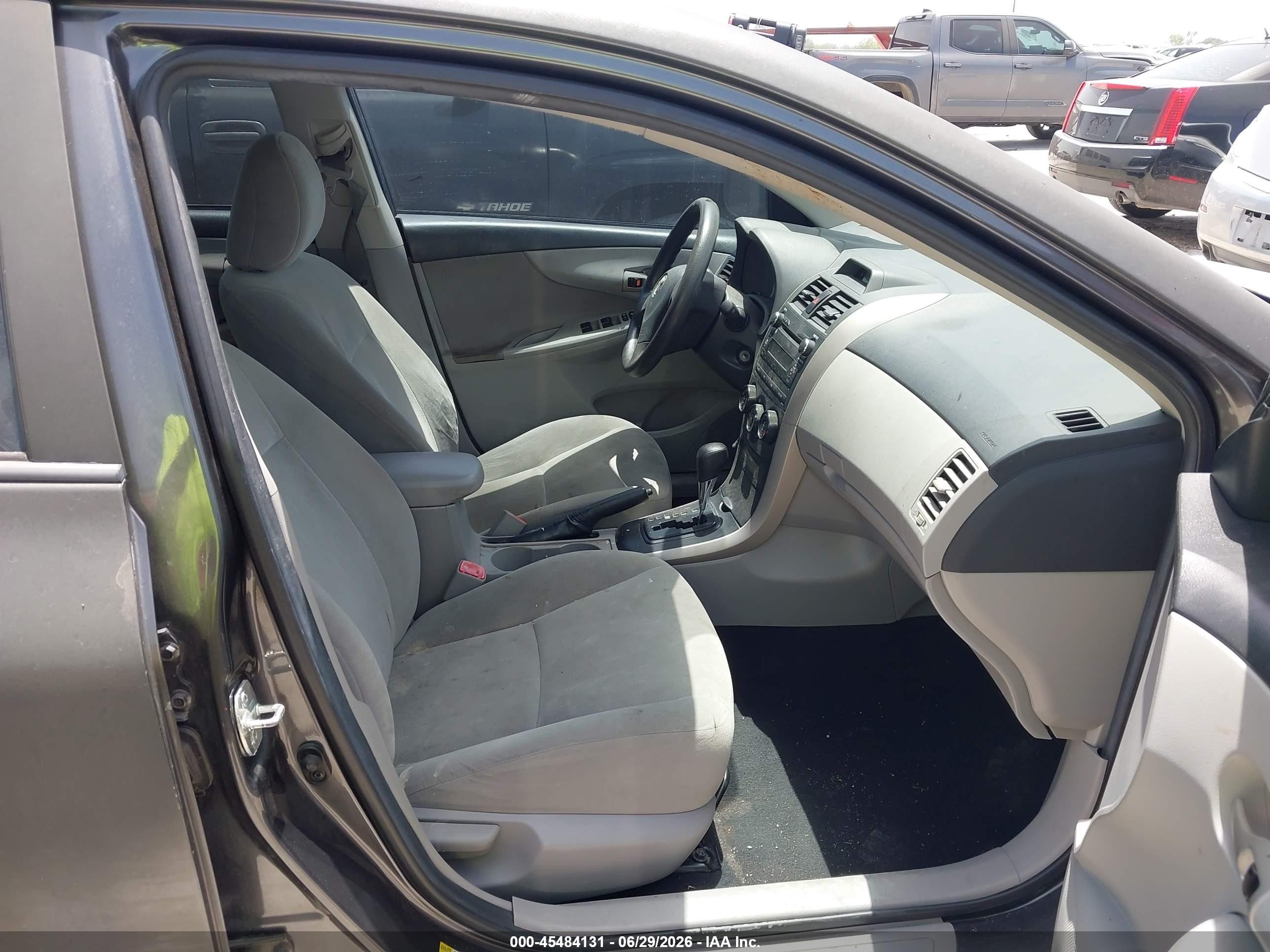 2013 Toyota Corolla L Gray vin: 5YFBU4EE6DP200692