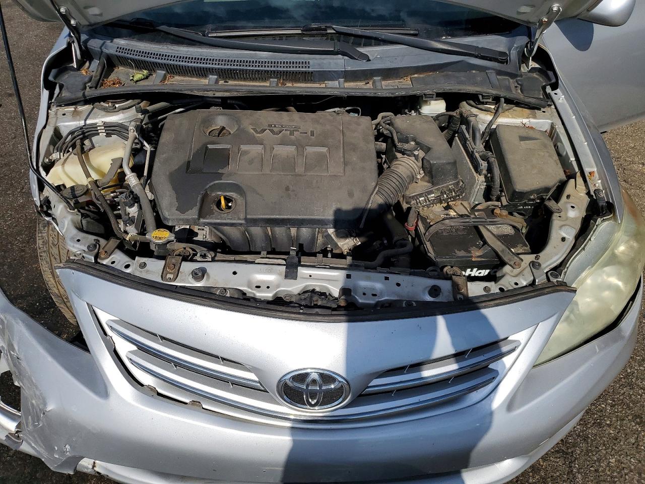 2013 Toyota Corolla Le Silver vin: 5YFBU4EE6DP219128