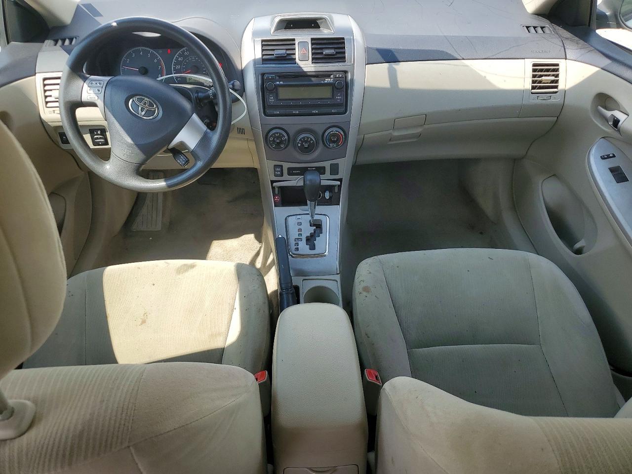 2012 Toyota Corolla Le Белый vin: 5YFBU4EE7CP005800