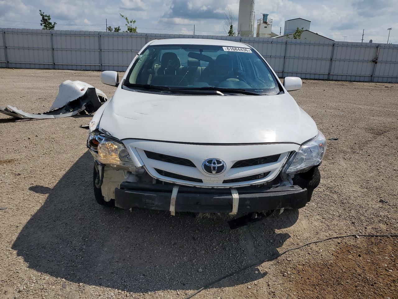 2012 Toyota Corolla Le Белый vin: 5YFBU4EE7CP005800