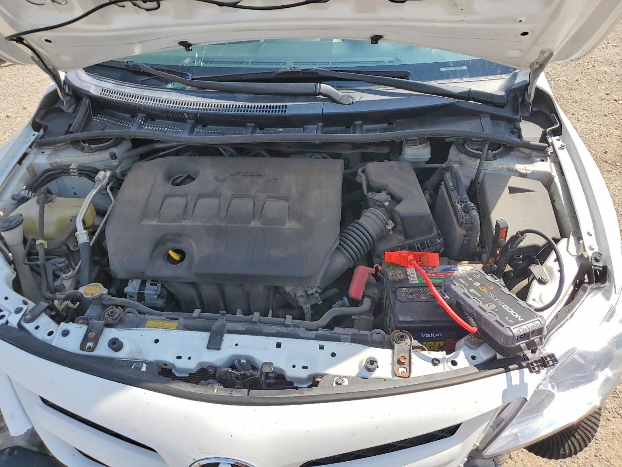 2012 Toyota Corolla Le Белый vin: 5YFBU4EE7CP005800
