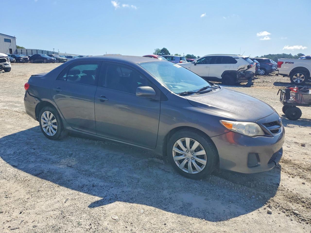 2012 Toyota Corolla Le Gray vin: 5YFBU4EE7CP010513